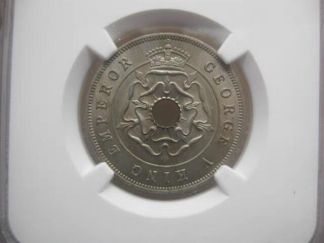 NGC-MS63-64英属南罗德西亚1934年1/2,1便士一对