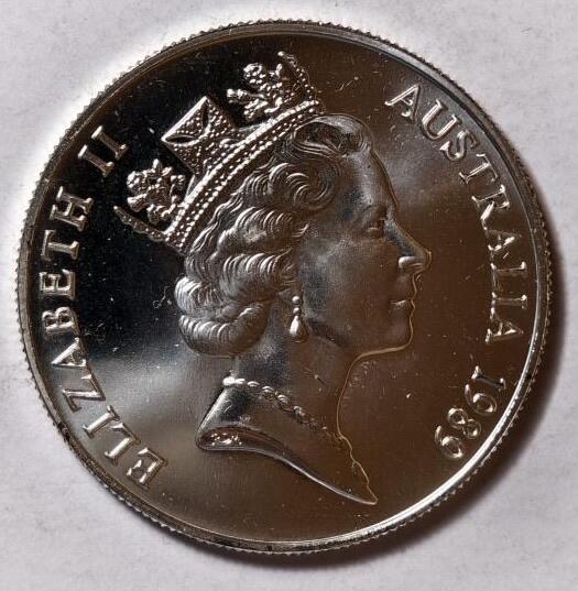 紫瑗钱币——第382期拍卖 澳大利亚 1989年 昆士兰州 10元 20克 0.925银 UNC