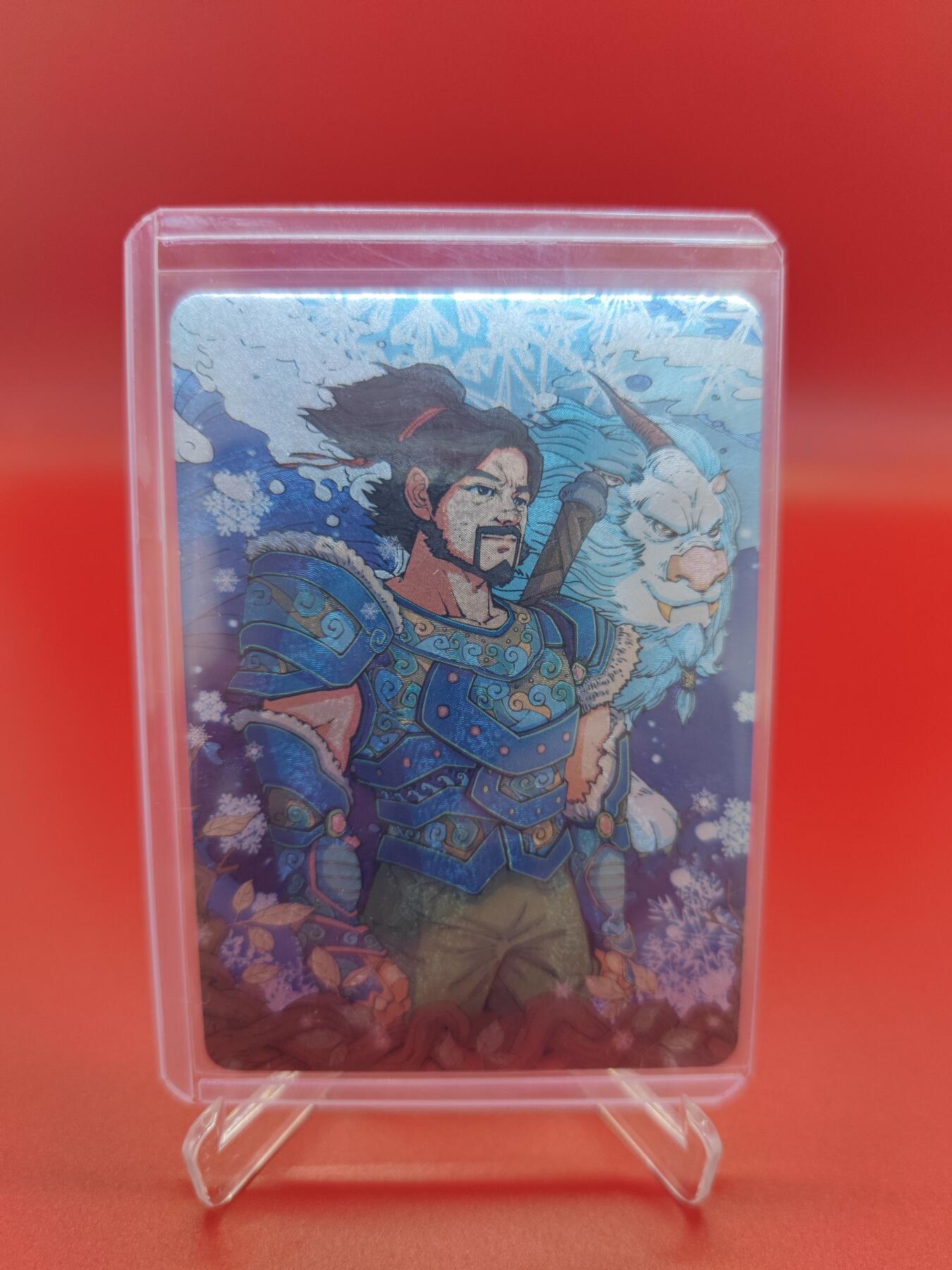 妖精的尾巴卡牌拍卖第二十一期(收拍品) 小花瓣二十八星宿-斗木獬 粗闪特卡一张