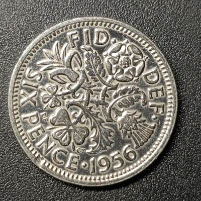 ↓君缘收藏147期☞钱币邮品↓无佣金、可寄存、满10元包邮  - 英国🇬🇧幸运六便士