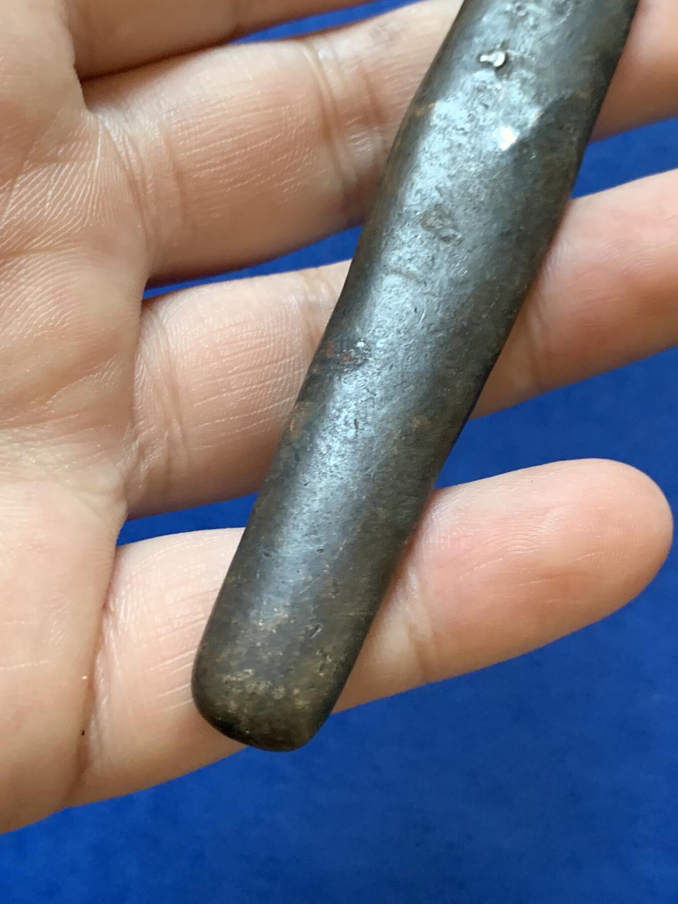 《竞宝斋》第288场-周六， 周日，周一 3场连拍 （全场包邮） 泰国 暹罗国 素可泰王朝 大型虎舌铜条 元末明初 400年历史 重量74.4克