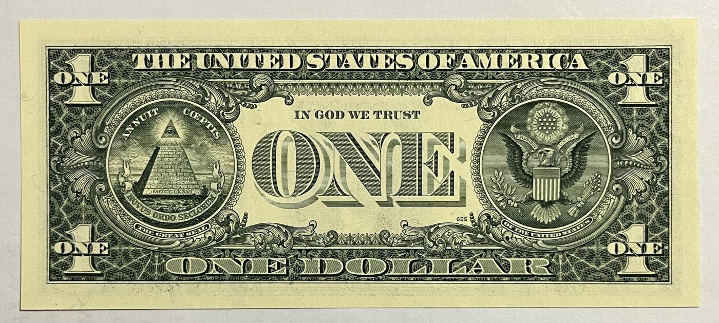 Chase Auction 第30期 - - 外钞、民国钞和人民币混合场！ 1995年 1美元+2美元 双星⭐补号