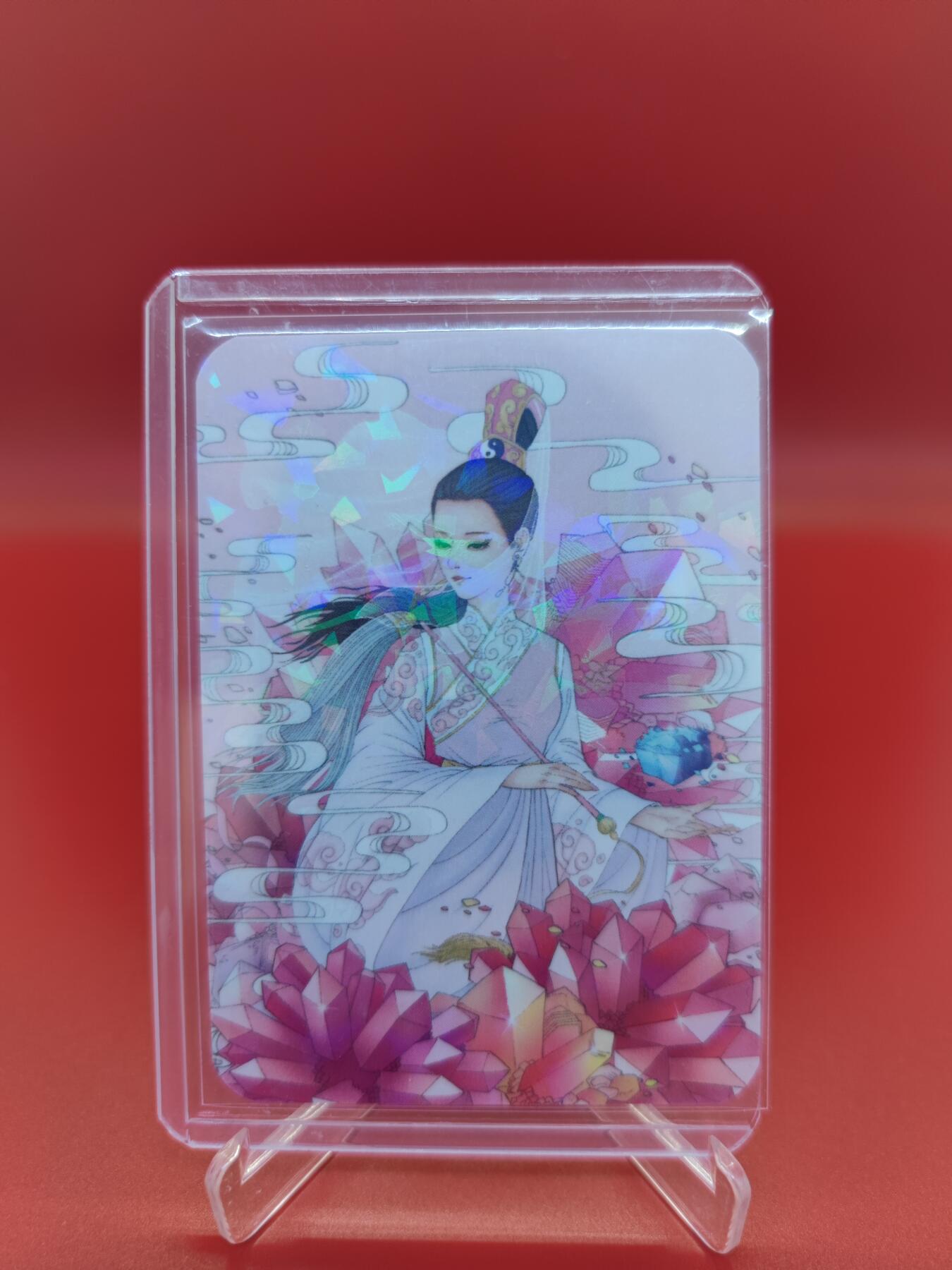 妖精的尾巴卡牌拍卖第二十一期(收拍品) 小花瓣药香1-云母 异色碎闪卡一张