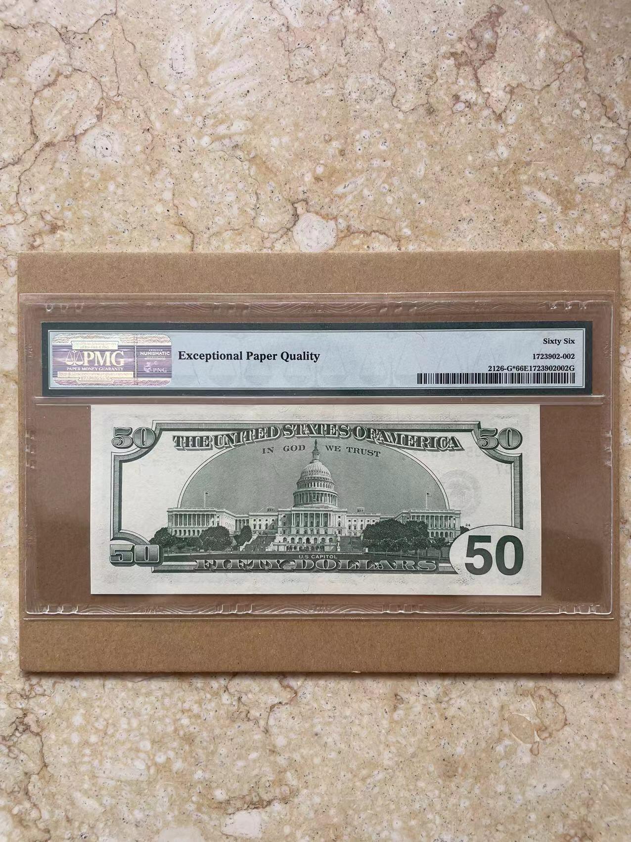 Chase Auction 第30期 - - 外钞、民国钞和人民币混合场！ 美国1996首版大头50美元，星⭐️补号卷，居中品相都很好感觉被上海压分了