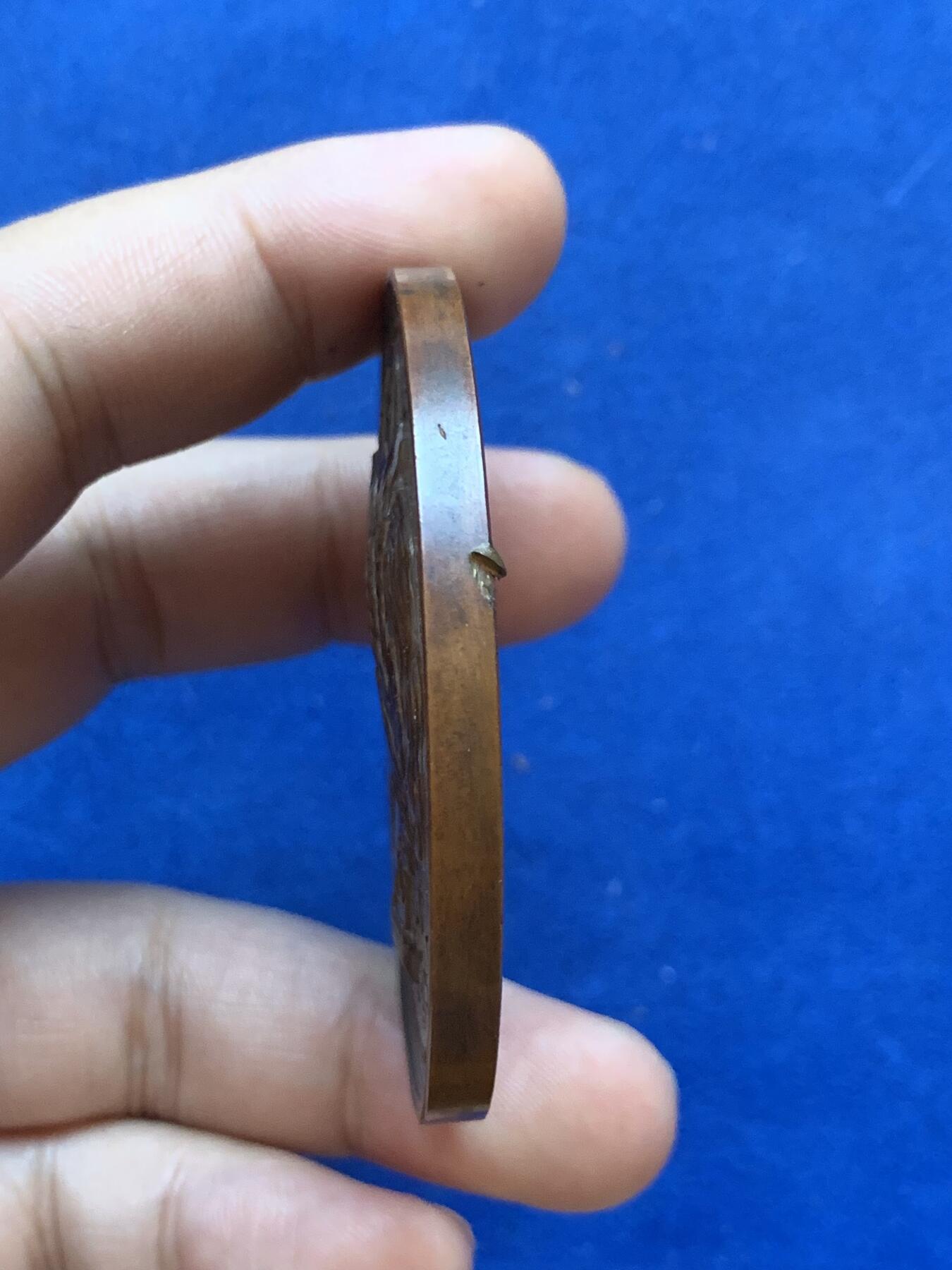 《竞宝斋》第288场-周六， 周日，周一 3场连拍 （全场包邮） 1897法国第三共和国玛丽安娜农业铜章 超大尺寸难得！ 直径59mm 重93.3克 细节见图 带盒