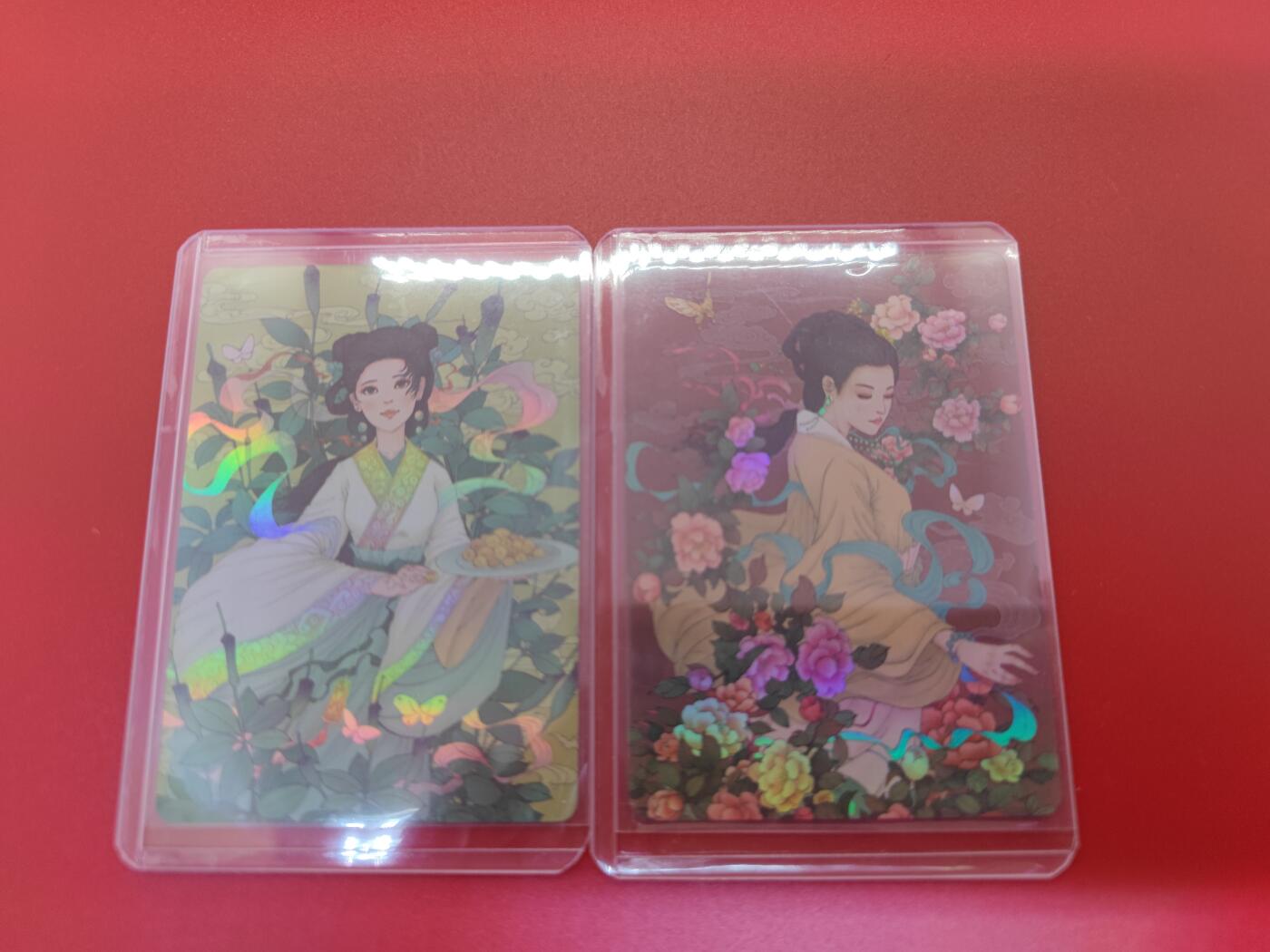 妖精的尾巴卡牌拍卖第二十一期(收拍品) 小花瓣药香1，芍药+半夏，彩闪各一张