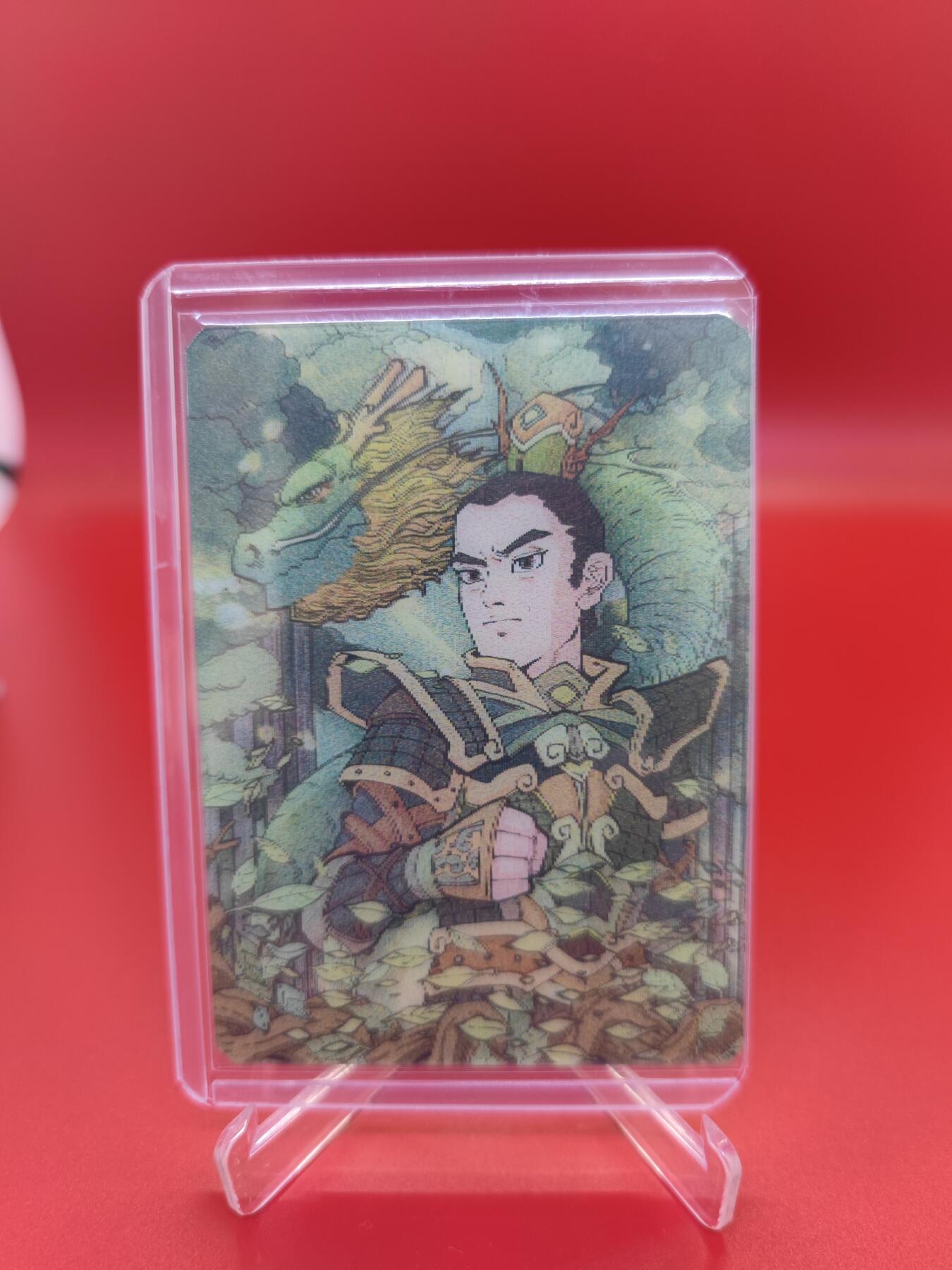 妖精的尾巴卡牌拍卖第二十一期(收拍品) 小花瓣二十八星宿-角木蛟，3D特卡一张