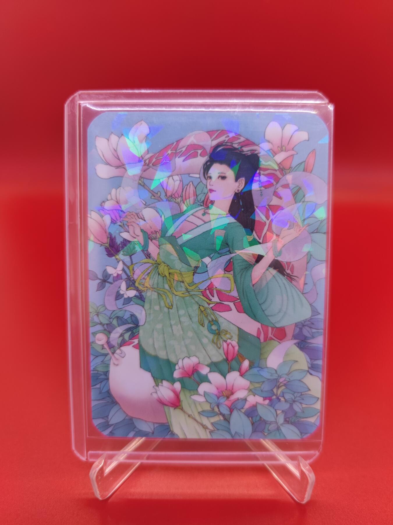 妖精的尾巴卡牌拍卖第二十一期(收拍品) 小花瓣药香1-蛞蝓 异色碎闪卡一张