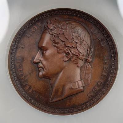 掌中浮雕-藏着的欧洲第014场 - 1862年比利时国王回到布鲁塞尔，60mm