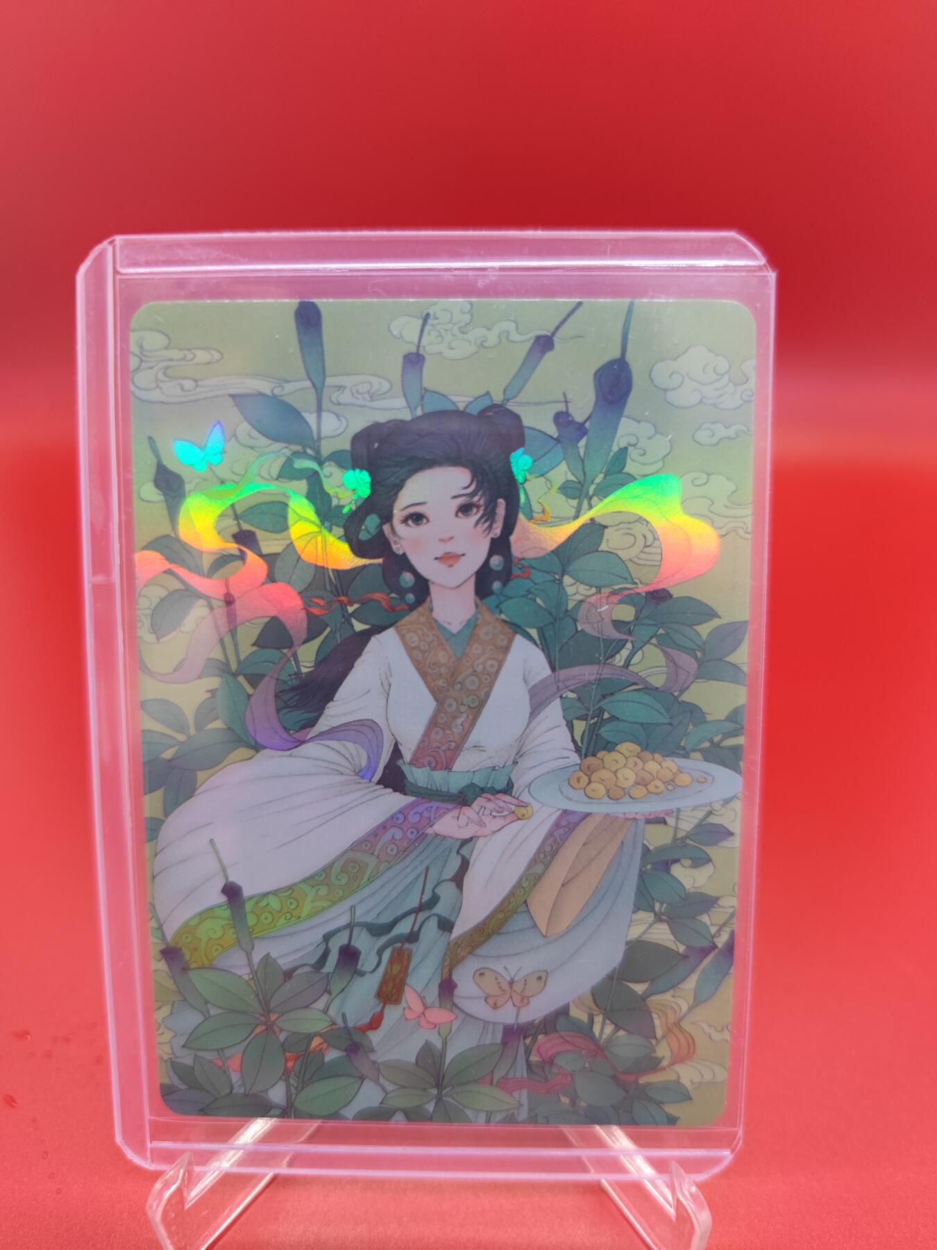 妖精的尾巴卡牌拍卖第二十一期(收拍品) 小花瓣药香1，芍药+半夏，彩闪各一张