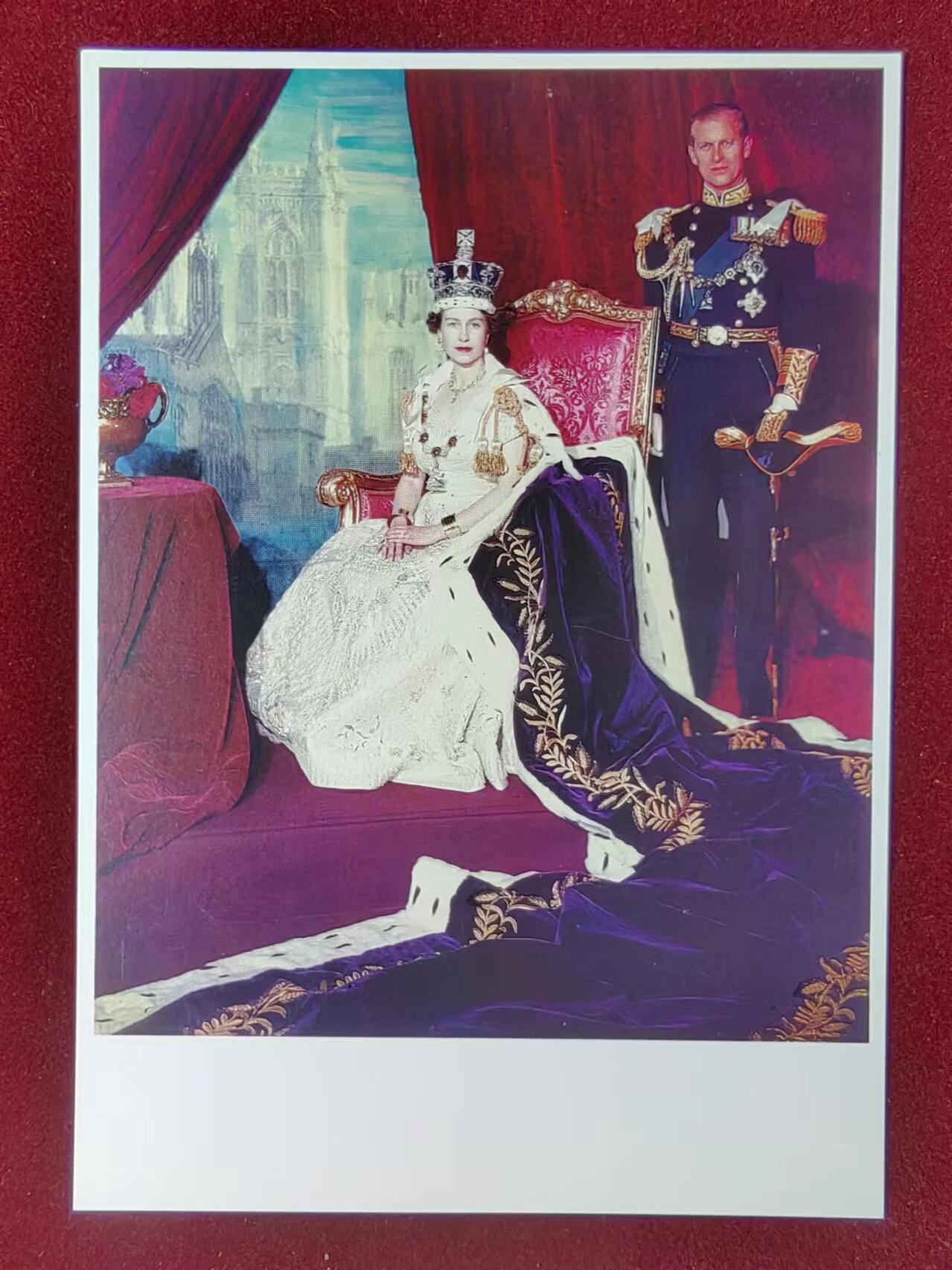 联合阁邮币社™ ——“多国明信片专场” 加冕礼：伊丽莎白二世女王陛下