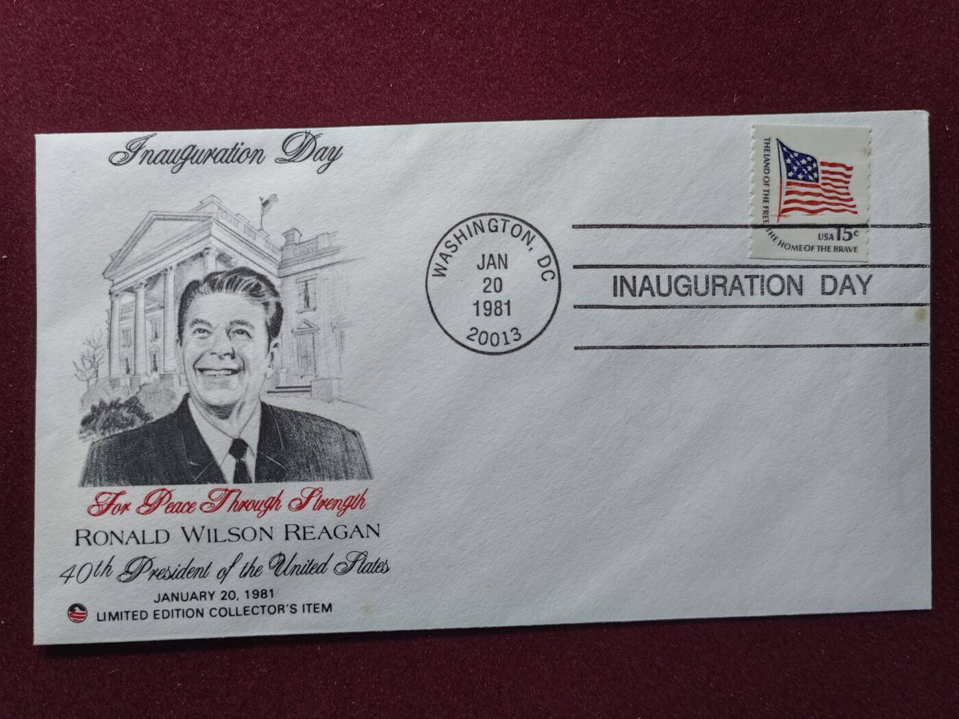 联合阁邮币社™ ——“多国明信片专场” 里根总统