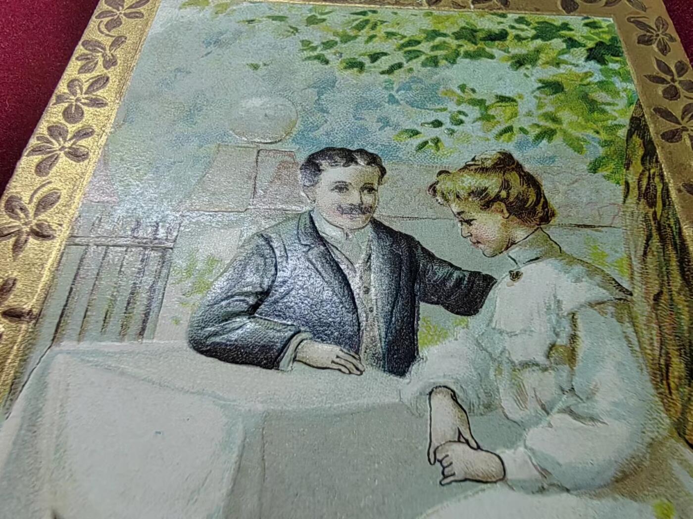 联合阁邮币社™ ——“多国明信片专场” 喜欢你全部 压花片