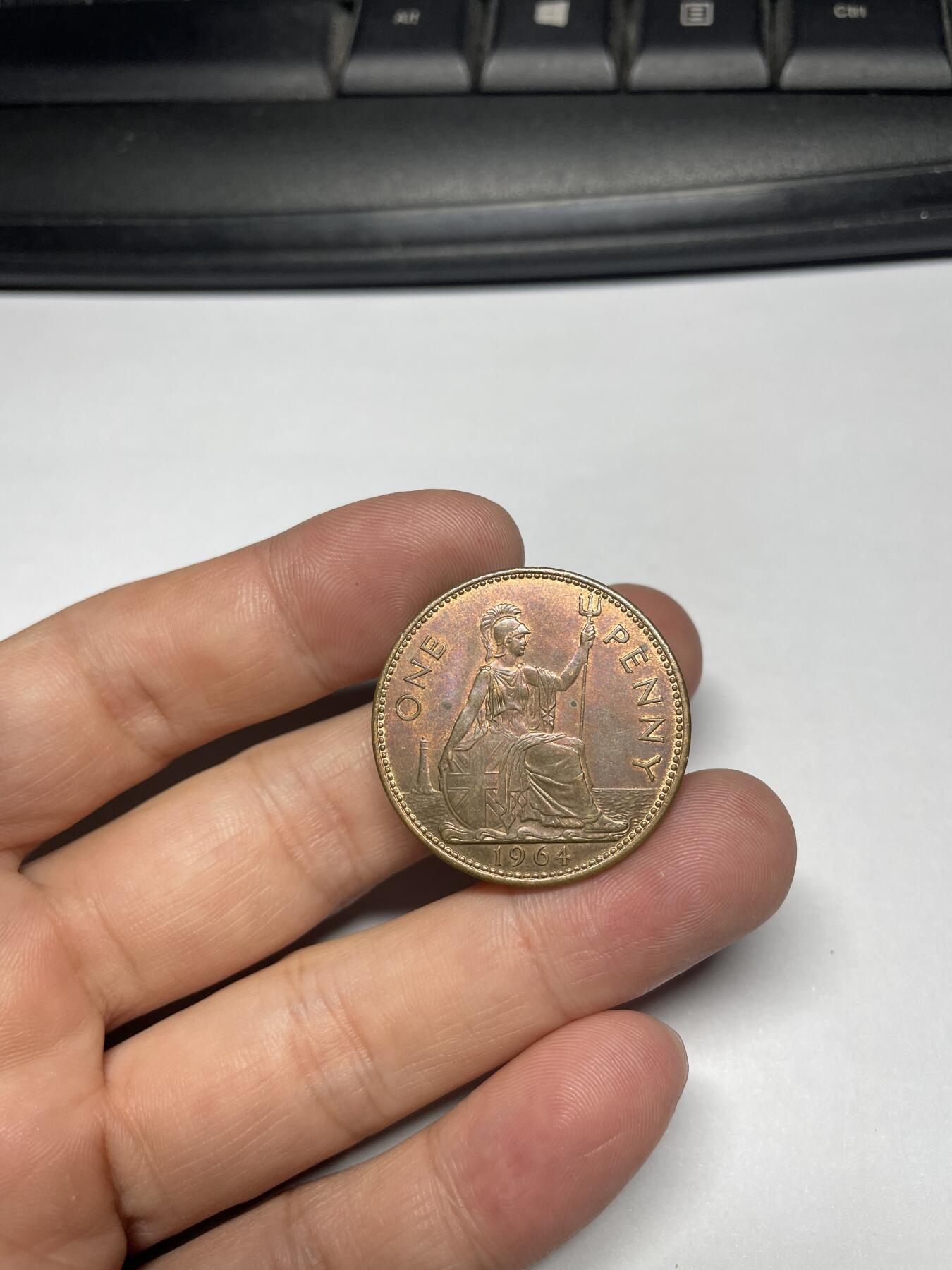 2024年集古藏今外币拍卖第十期-第9场—（总第99拍），新一期拍卖开始了。 1964年英国1便士
