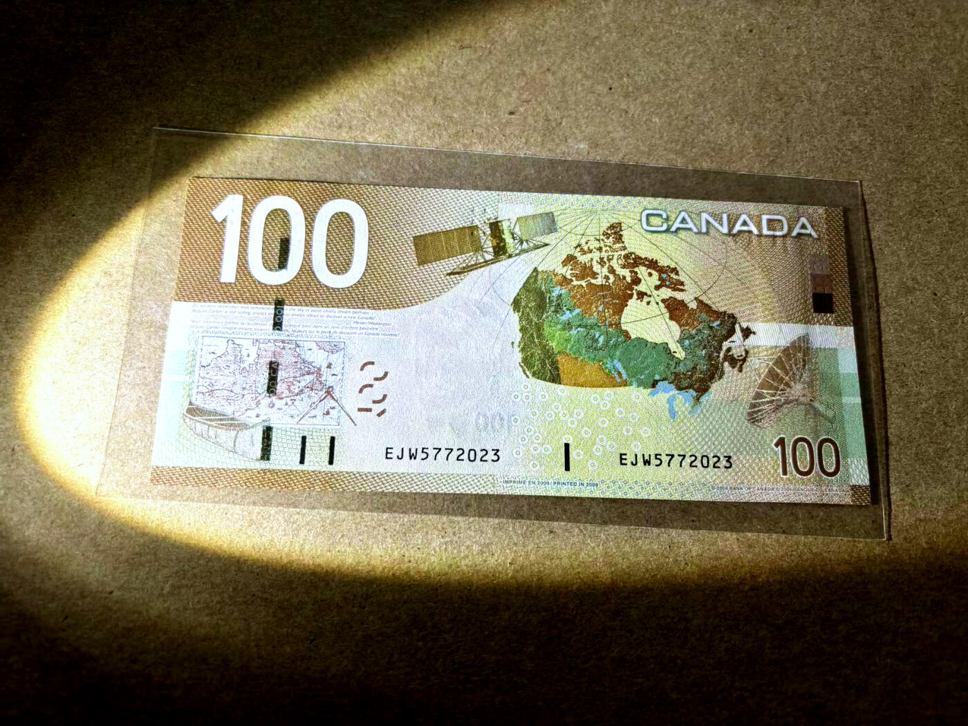 【Blue Auction】✨世界纸币精拍第502期【精】 加拿大 2009年100元 全新UNC
