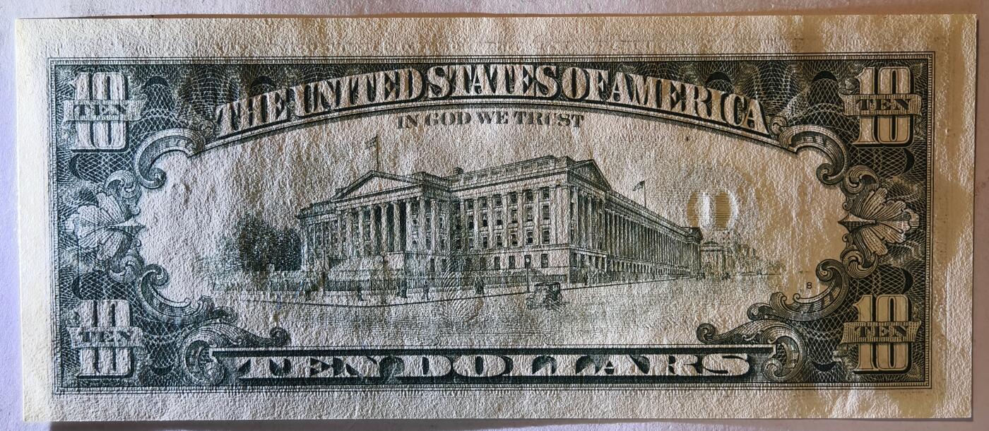 紫瑗钱币——第381期拍卖——纸币场 美国 1995年 I版 无序列 亚历山大·汉密尔顿 10美元 小头版 UNC