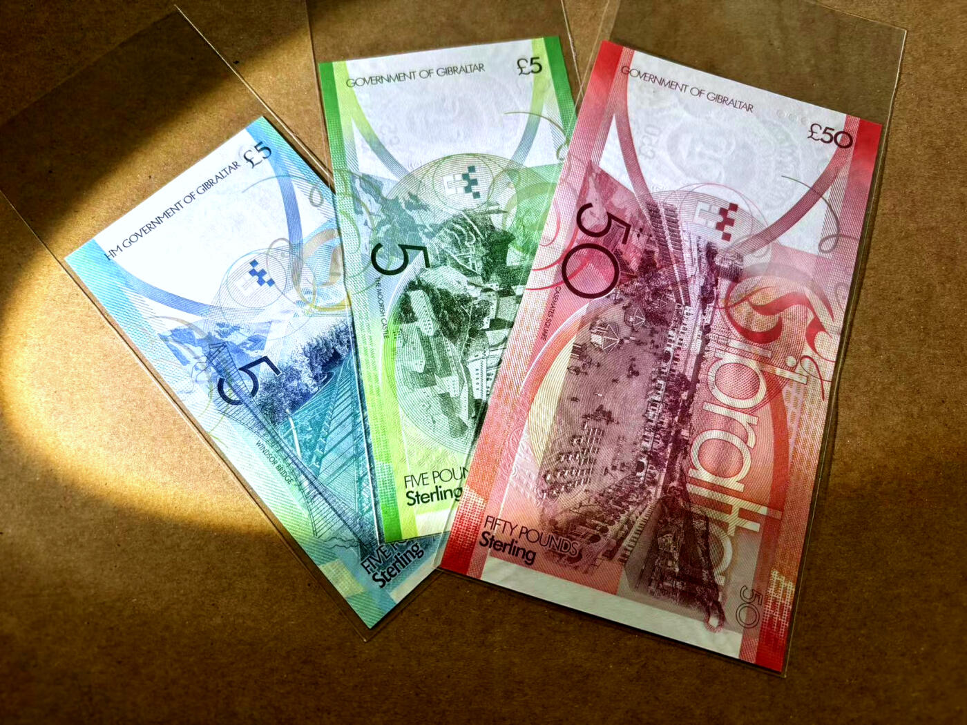 【Blue Auction】✨世界纸币精拍第502期【精】 【一组3张 含AAA冠】直布罗陀5-50镑 全新UNC 女王