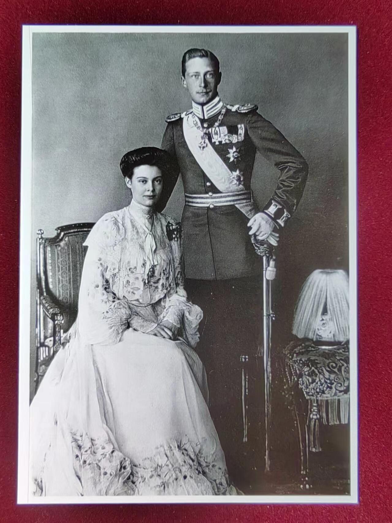 联合阁邮币社™ ——“多国明信片专场” 普鲁士王储威廉的婚纱照