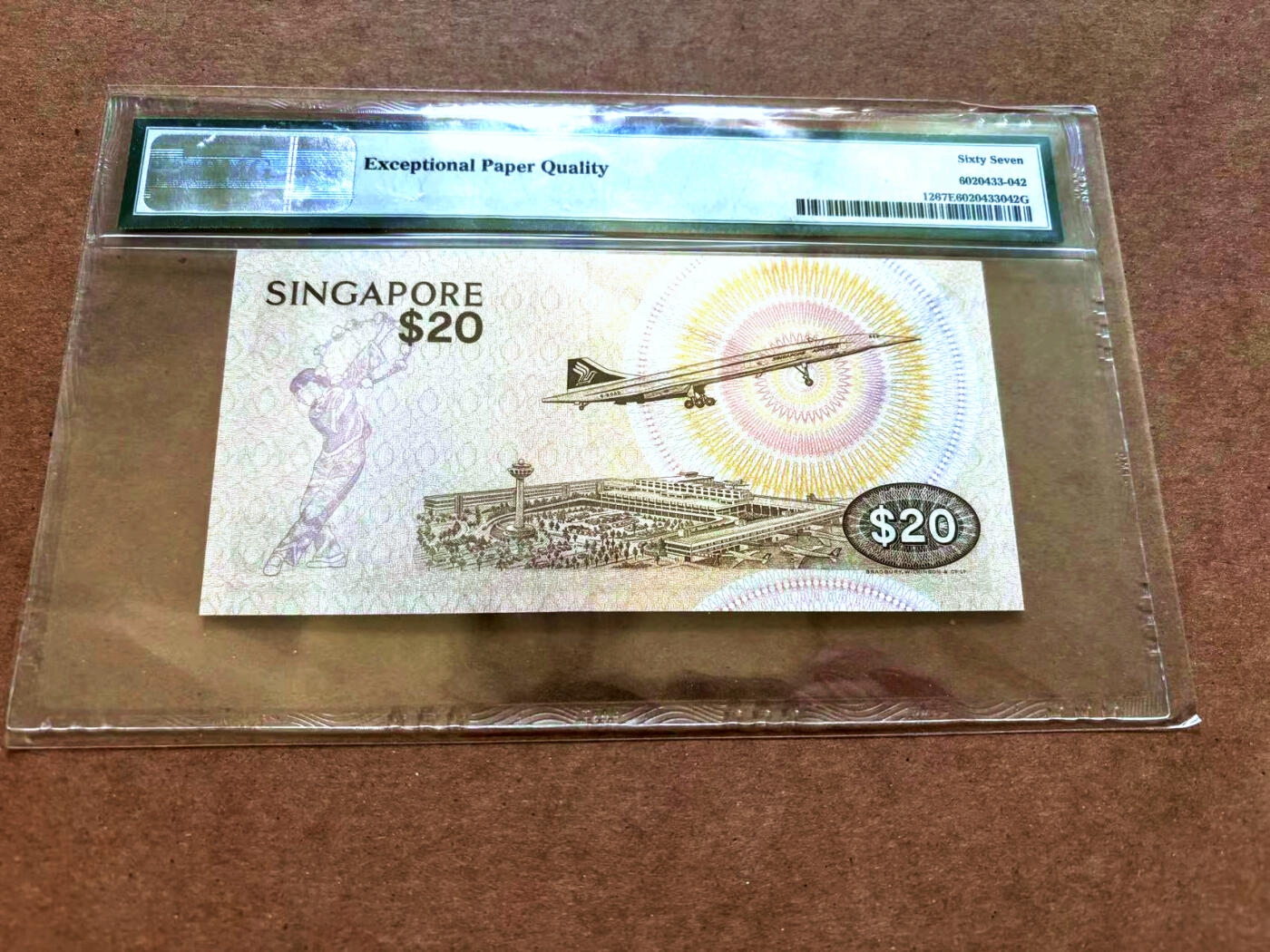 【Blue Auction】✨世界纸币精拍第502期【精】 新加坡 1979年20元 PMG67EPQ 高分