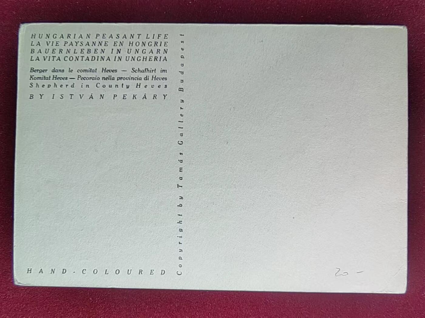 联合阁邮币社™ ——“多国明信片专场” 匈牙利的贵族