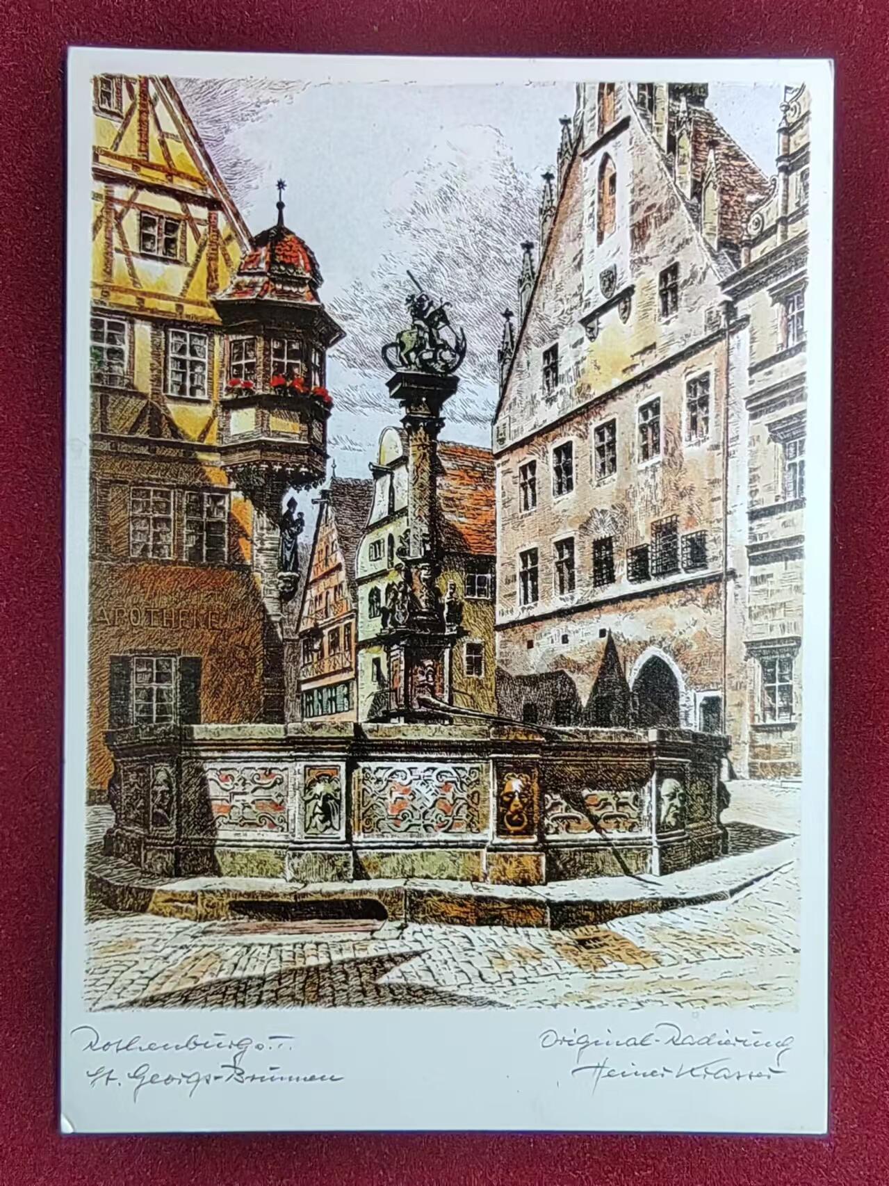 联合阁邮币社™ ——“多国明信片专场” 水池