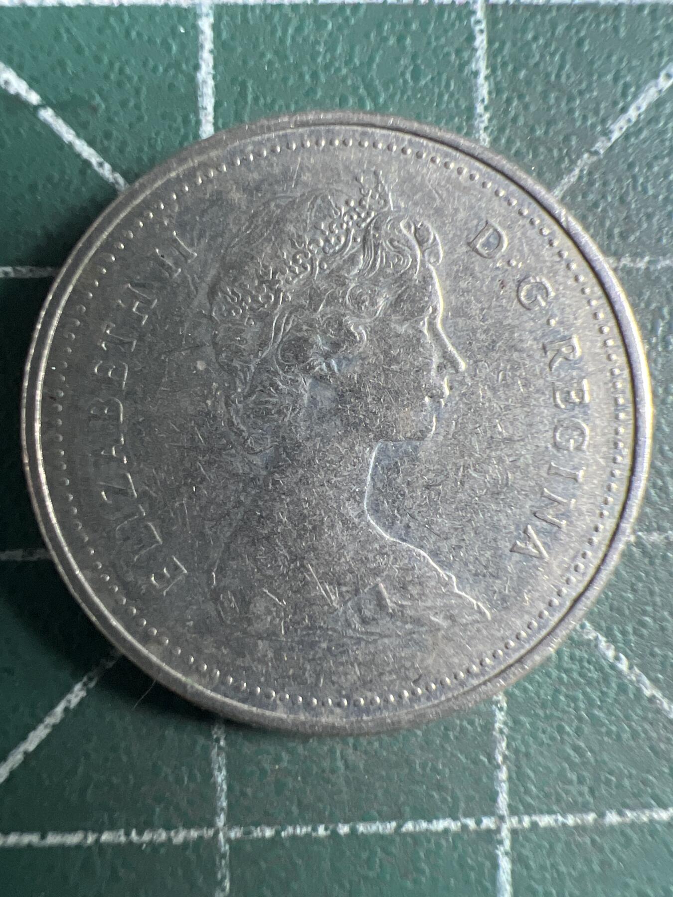 第650期 硬币专场 （无押金，捡漏，全场50包邮，偏远地区除外，接收代拍业务，本店十天发一次货） 加拿大五分