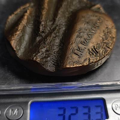 欧洲章牌艺术 周五九点 芬兰1967年总统帕西基维记念大铜章