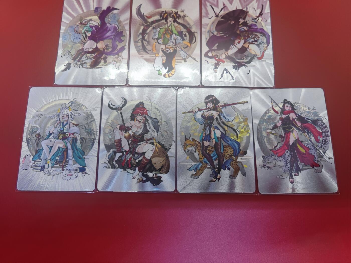 妖精的尾巴卡牌拍卖第二十一期(收拍品) 启读文化 如梦令-梦水浒 粗闪卡10张