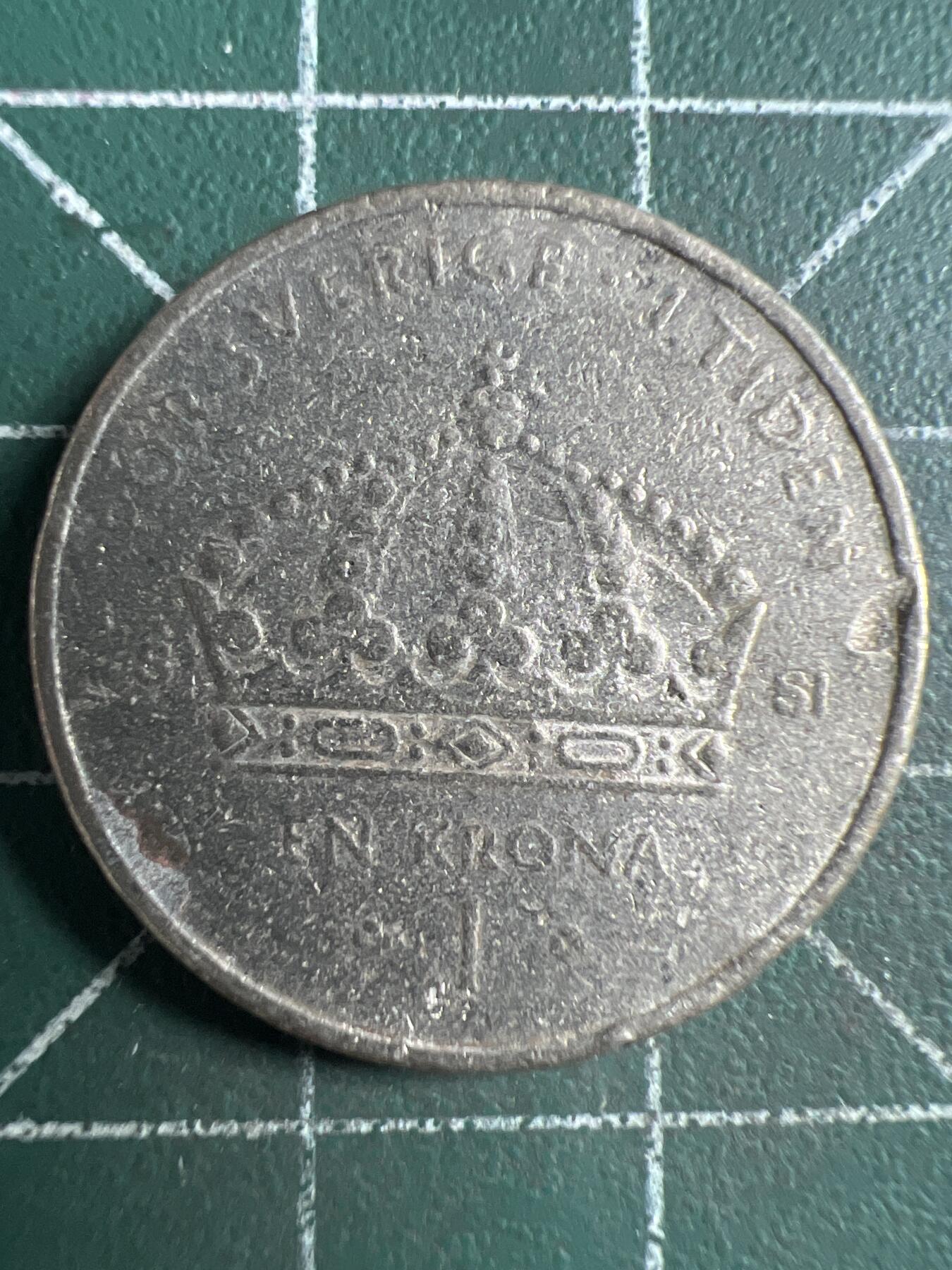 第651期 硬币专场 （无押金，捡漏，全场50包邮，偏远地区除外，接收代拍业务，本店十天发一次货） 瑞典1克朗