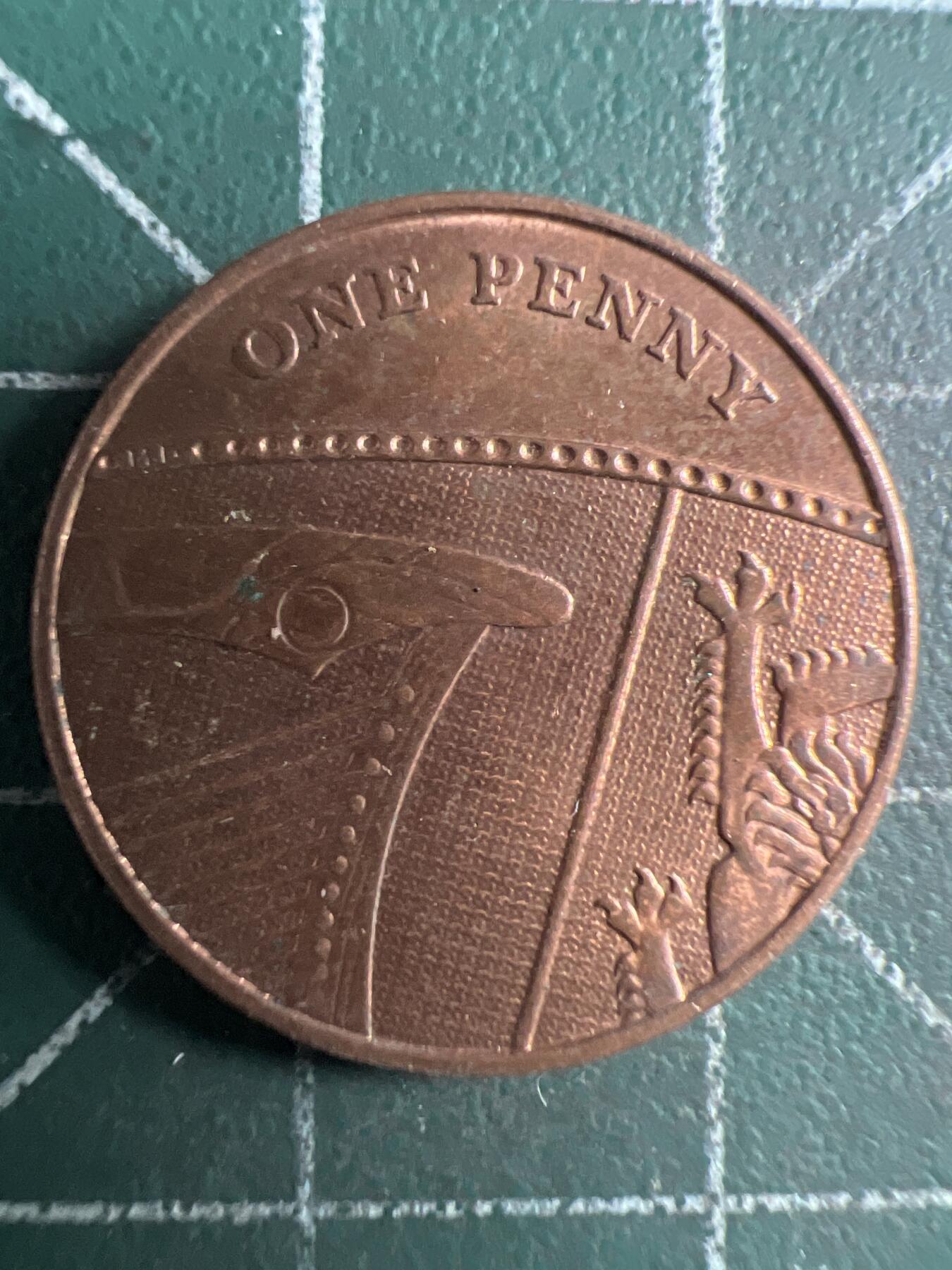 第651期 硬币专场 （无押金，捡漏，全场50包邮，偏远地区除外，接收代拍业务，本店十天发一次货） 英国新版1便士