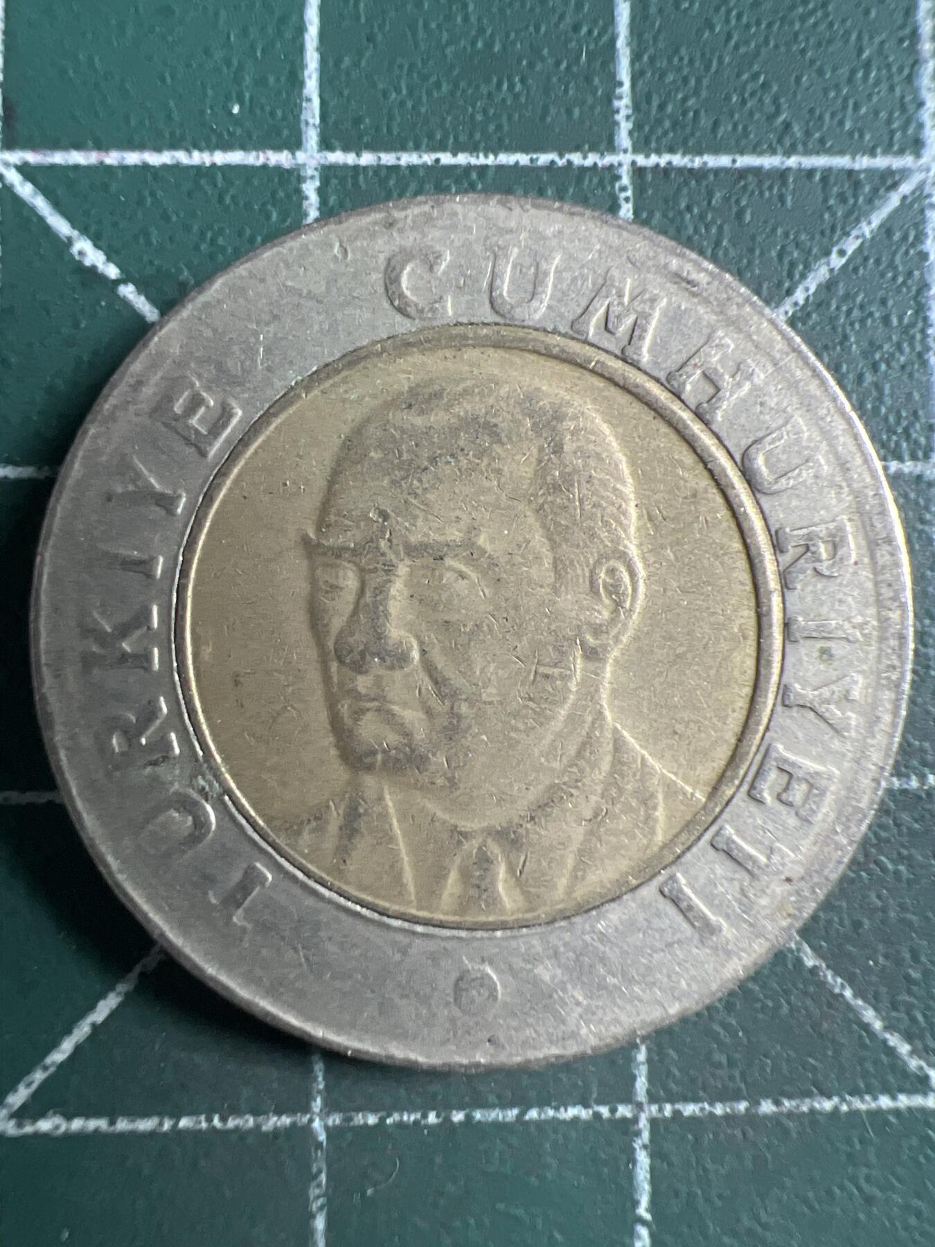 第651期 硬币专场 （无押金，捡漏，全场50包邮，偏远地区除外，接收代拍业务，本店十天发一次货） 土耳其1里拉 双色币