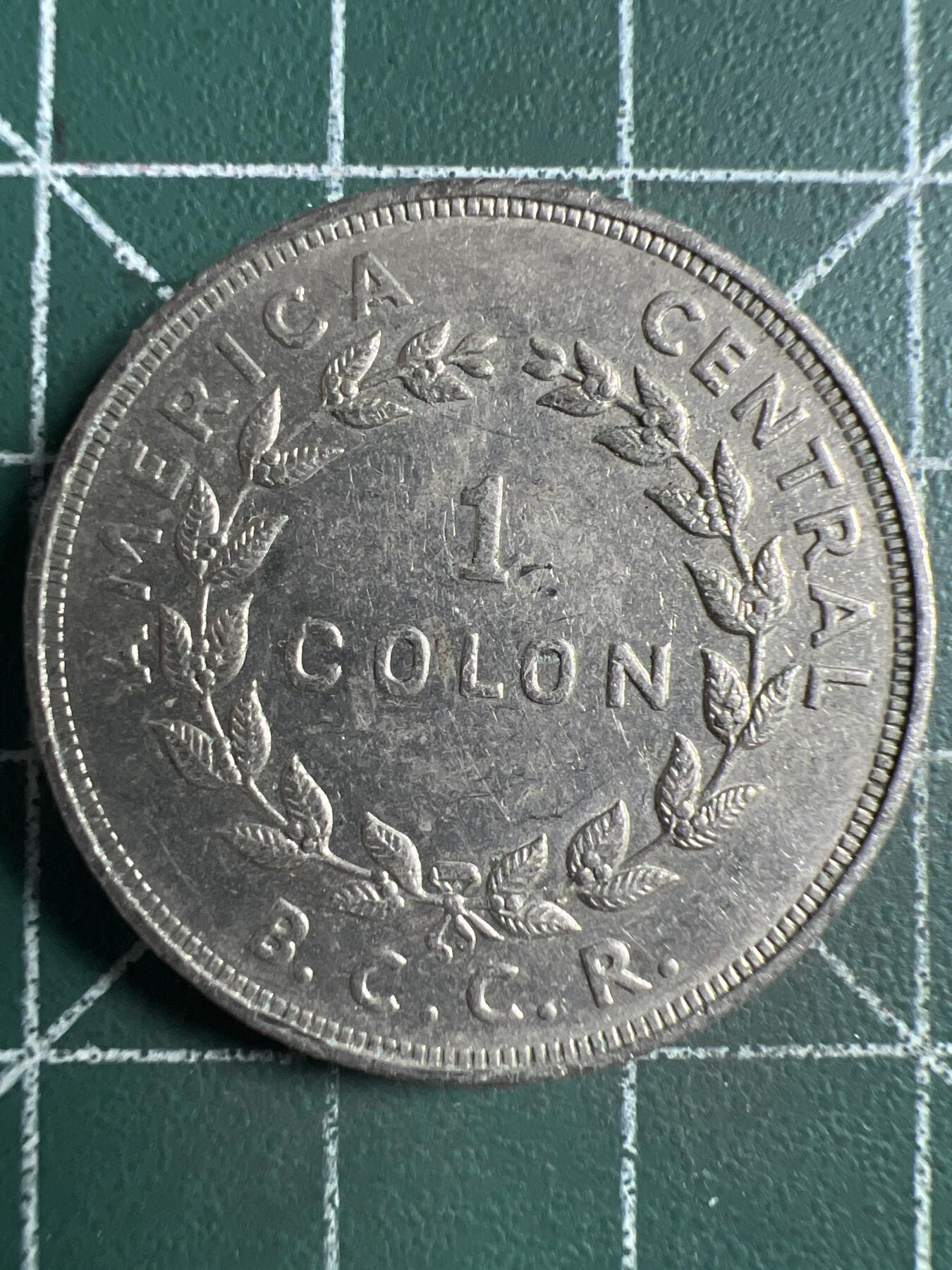 第651期 硬币专场 （无押金，捡漏，全场50包邮，偏远地区除外，接收代拍业务，本店十天发一次货） 哥斯达黎加1克朗