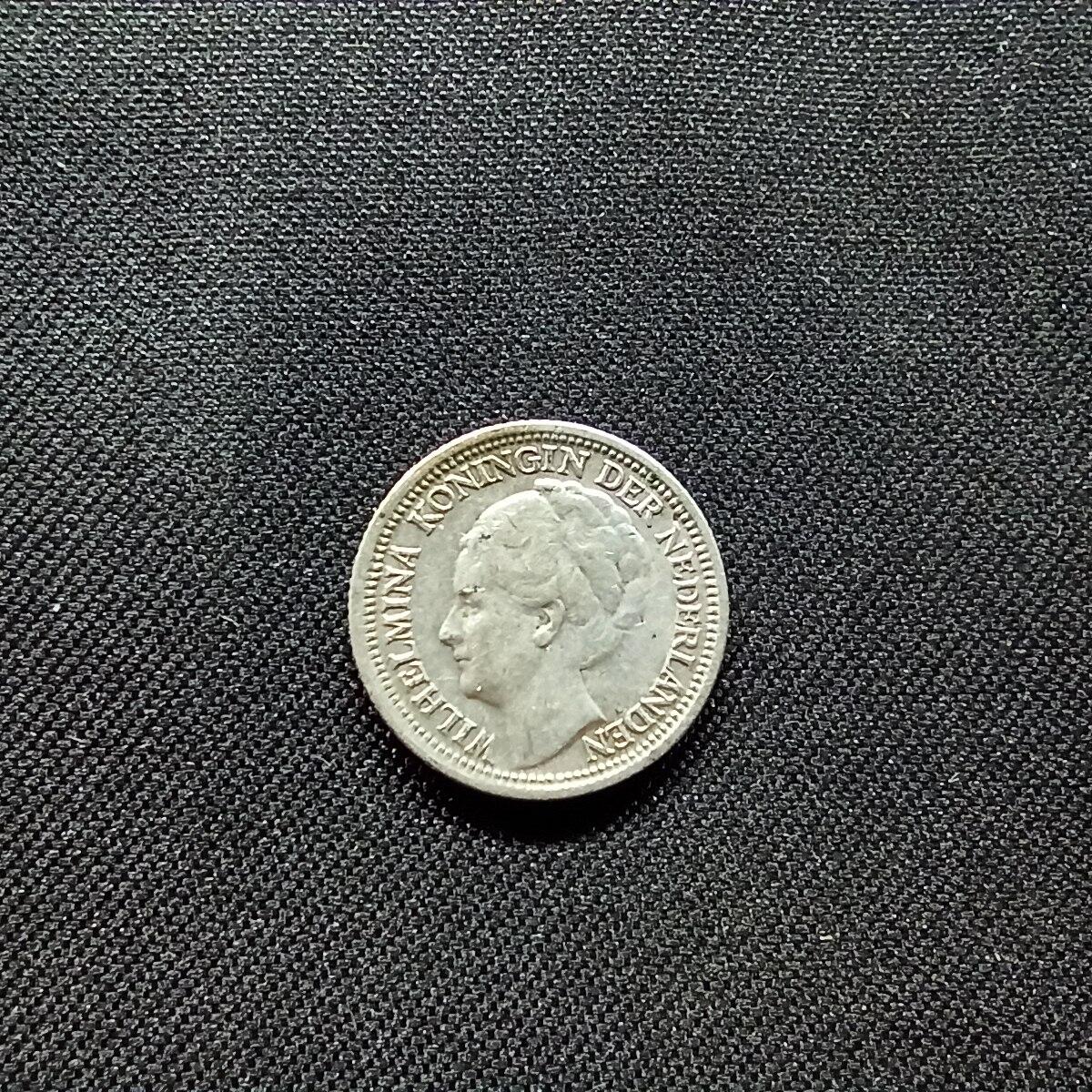 邮泉阁限时拍卖第十二场 各国硬币专场 荷兰1937年10分0.640银币1.4克