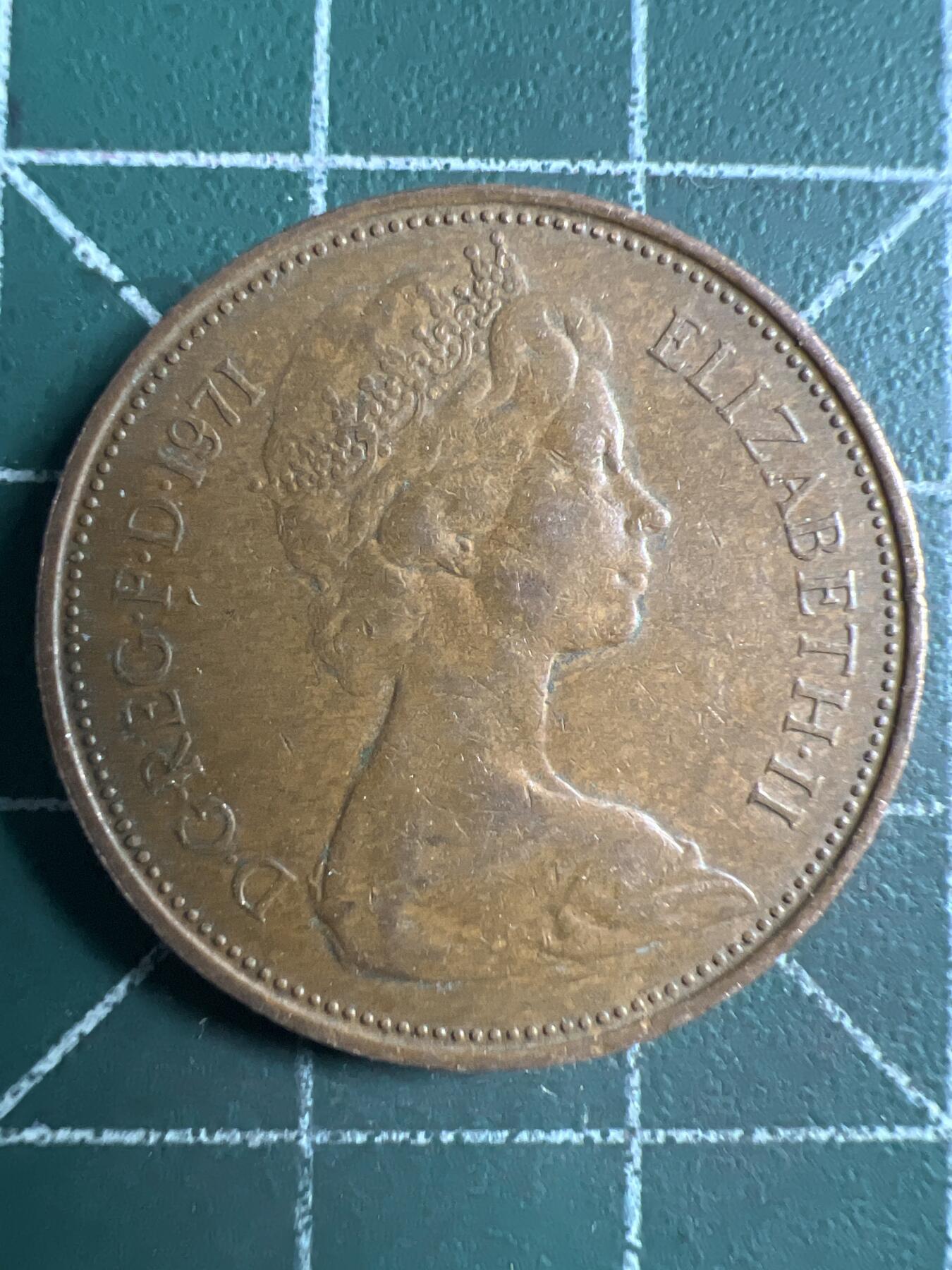 第670期 硬币专场 （无押金，捡漏，全场50包邮，偏远地区除外，接收代拍业务，本店十天发一次货） 英国2便士