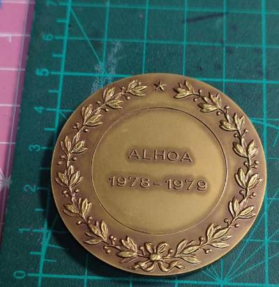 欧洲章牌艺术 周五九点 比利时 潜水纪念铜章50克