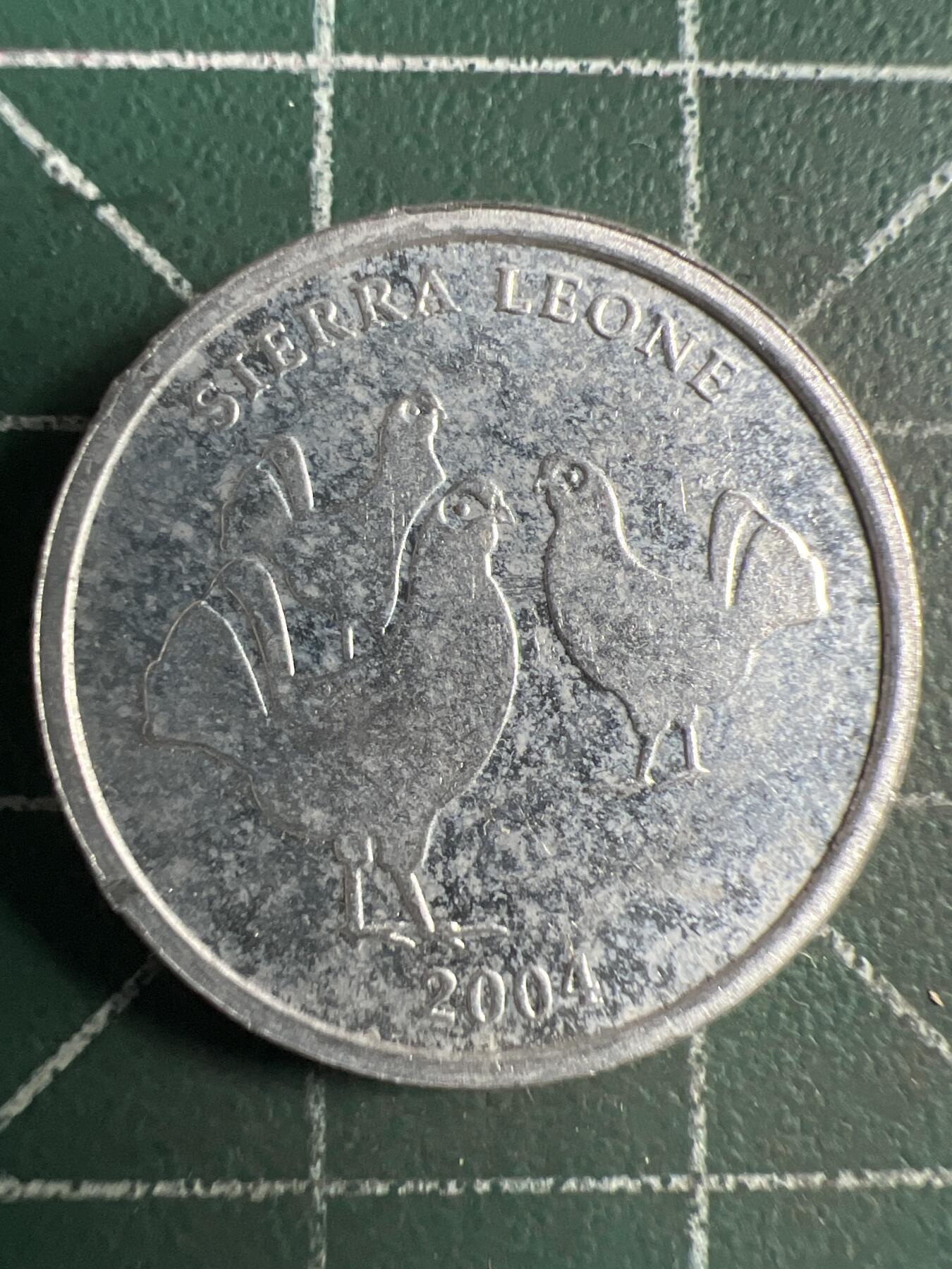 第650期 硬币专场 （无押金，捡漏，全场50包邮，偏远地区除外，接收代拍业务，本店十天发一次货） 塞拉利昂5利昂