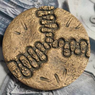 欧洲章牌艺术 周五九点 北欧艺术大铜章芬兰1975