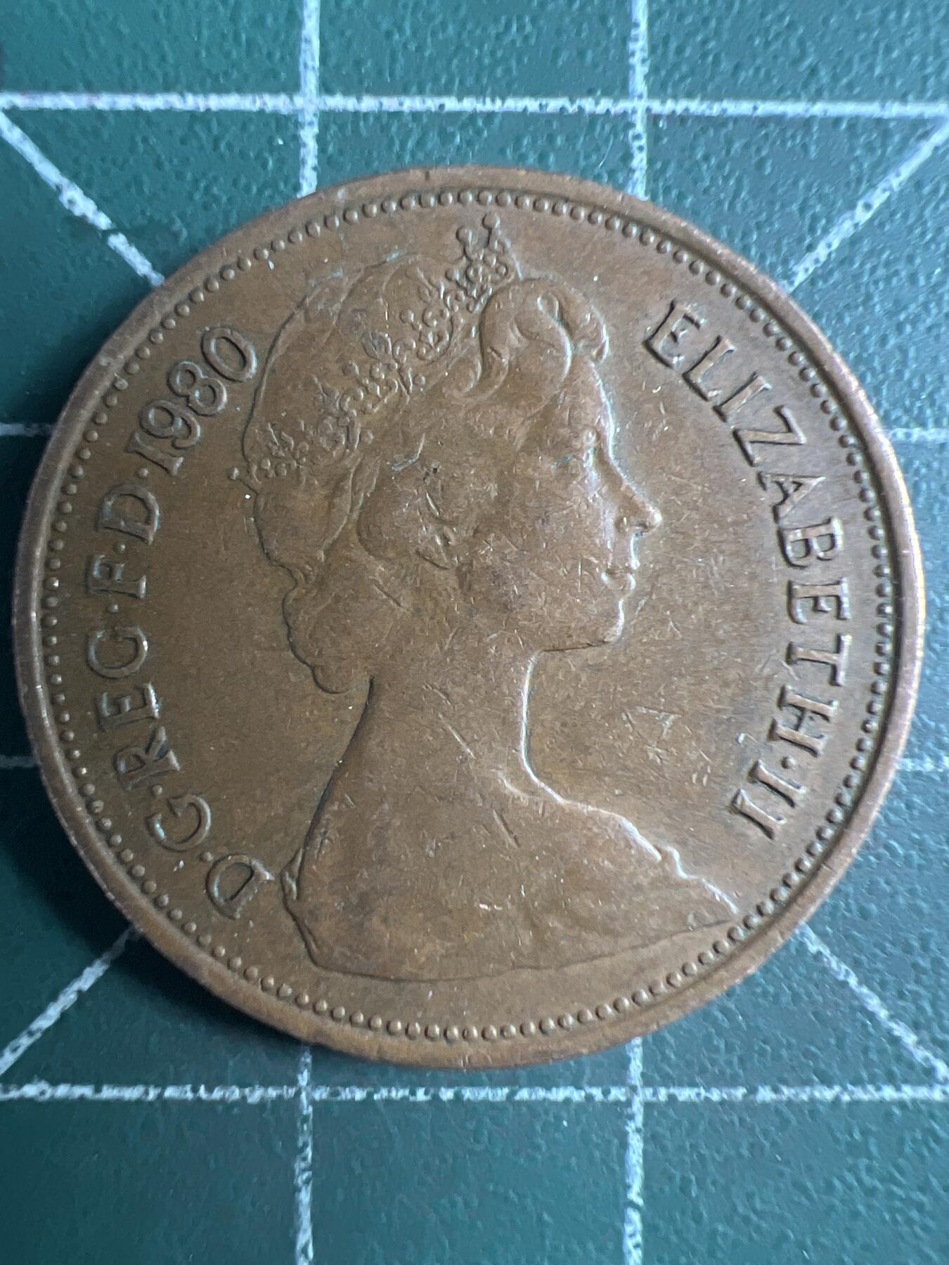 第650期 硬币专场 （无押金，捡漏，全场50包邮，偏远地区除外，接收代拍业务，本店十天发一次货） 英国2便士