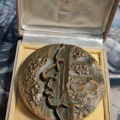 欧洲章牌艺术 周五九点 - 芬兰1967年总统帕西基维记念大铜章