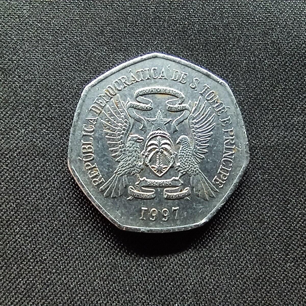 邮泉阁限时拍卖第十二场 各国硬币专场 圣多美和普林西比1997年2000元