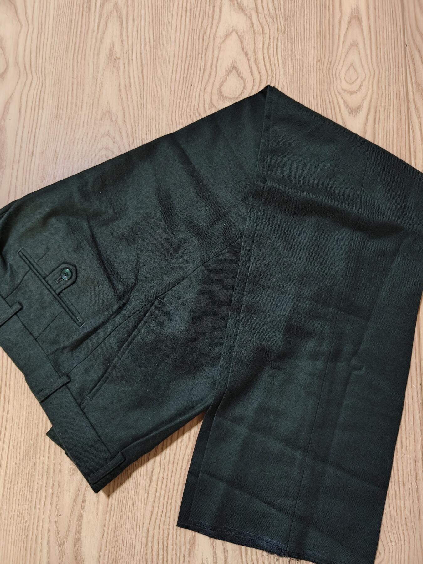 全场0元起拍 第173期 咸鱼国勋章拍卖专场 7月14日（周日）下午6：00开始 日本陆自91式毛呢冬裤 腰围88 裤长117