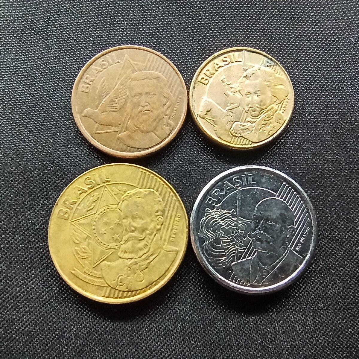 邮泉阁限时拍卖第十二场 各国硬币专场 巴西4枚