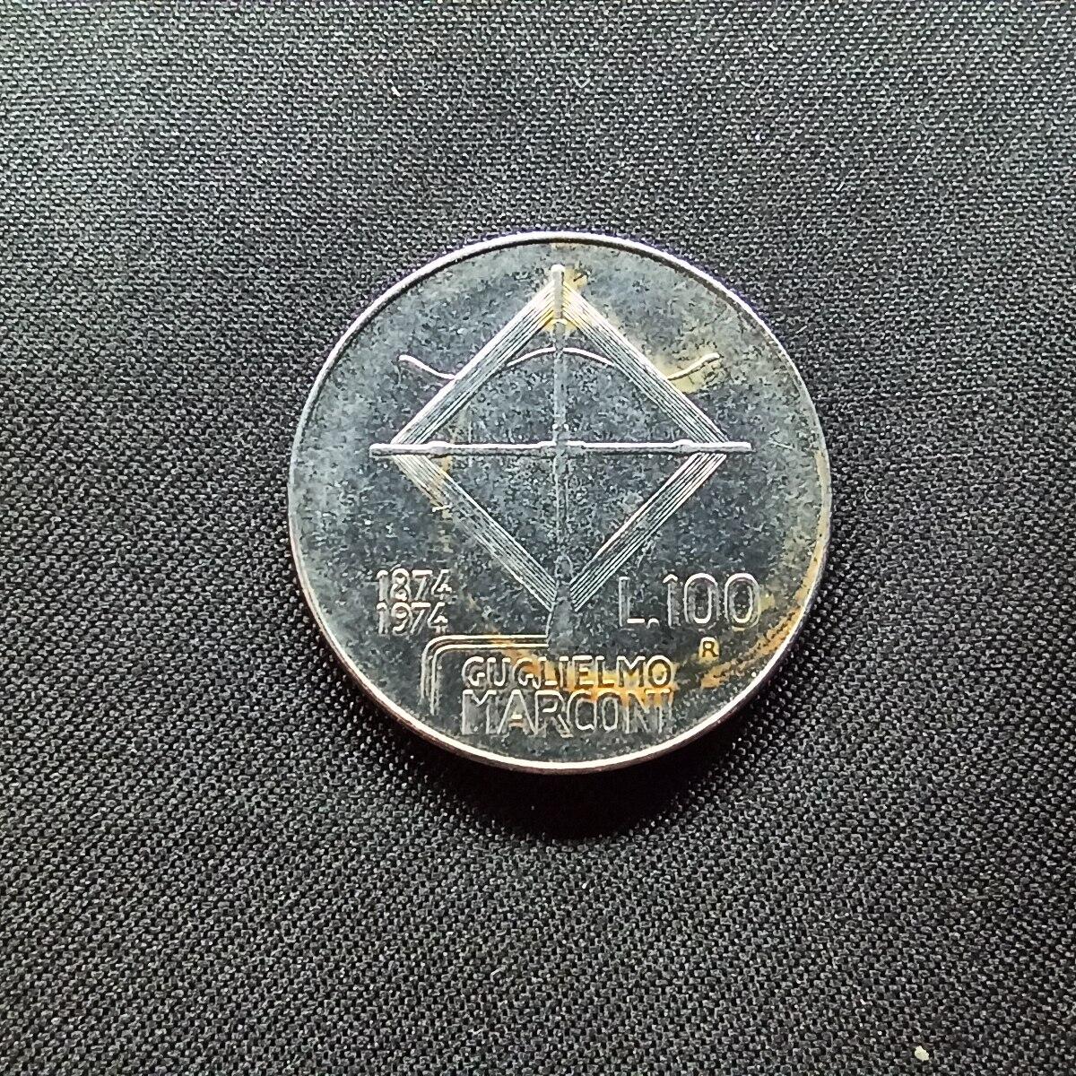 邮泉阁限时拍卖第十二场 各国硬币专场 意大利1974年100里拉纪念币