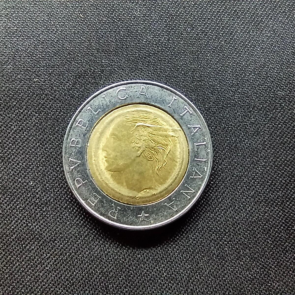 邮泉阁限时拍卖第十二场 各国硬币专场 意大利1993年500里拉纪念币