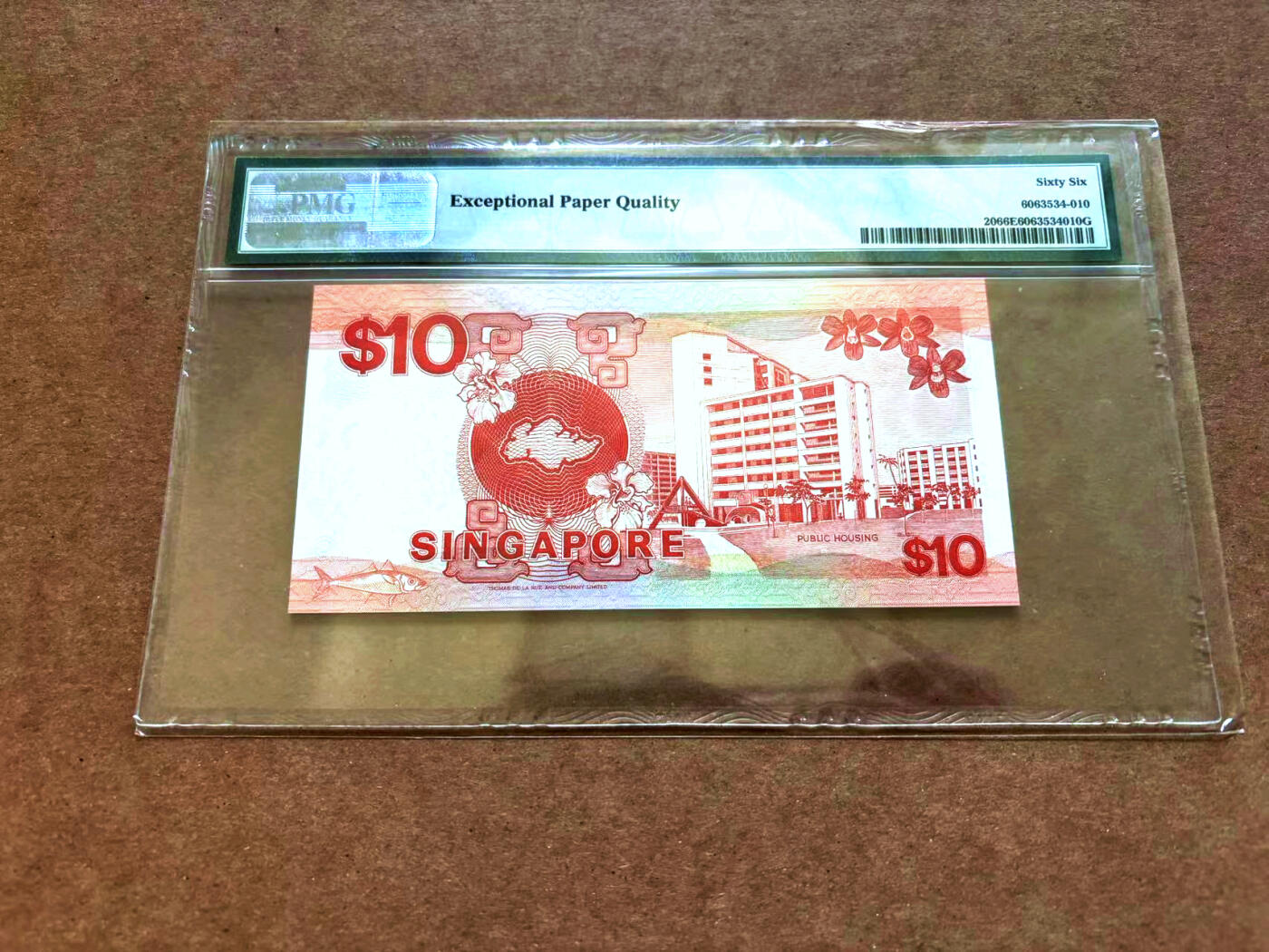 【Blue Auction】✨世界纸币精拍第503期【精】 新加坡 1988年10元 PMG66EPQ 