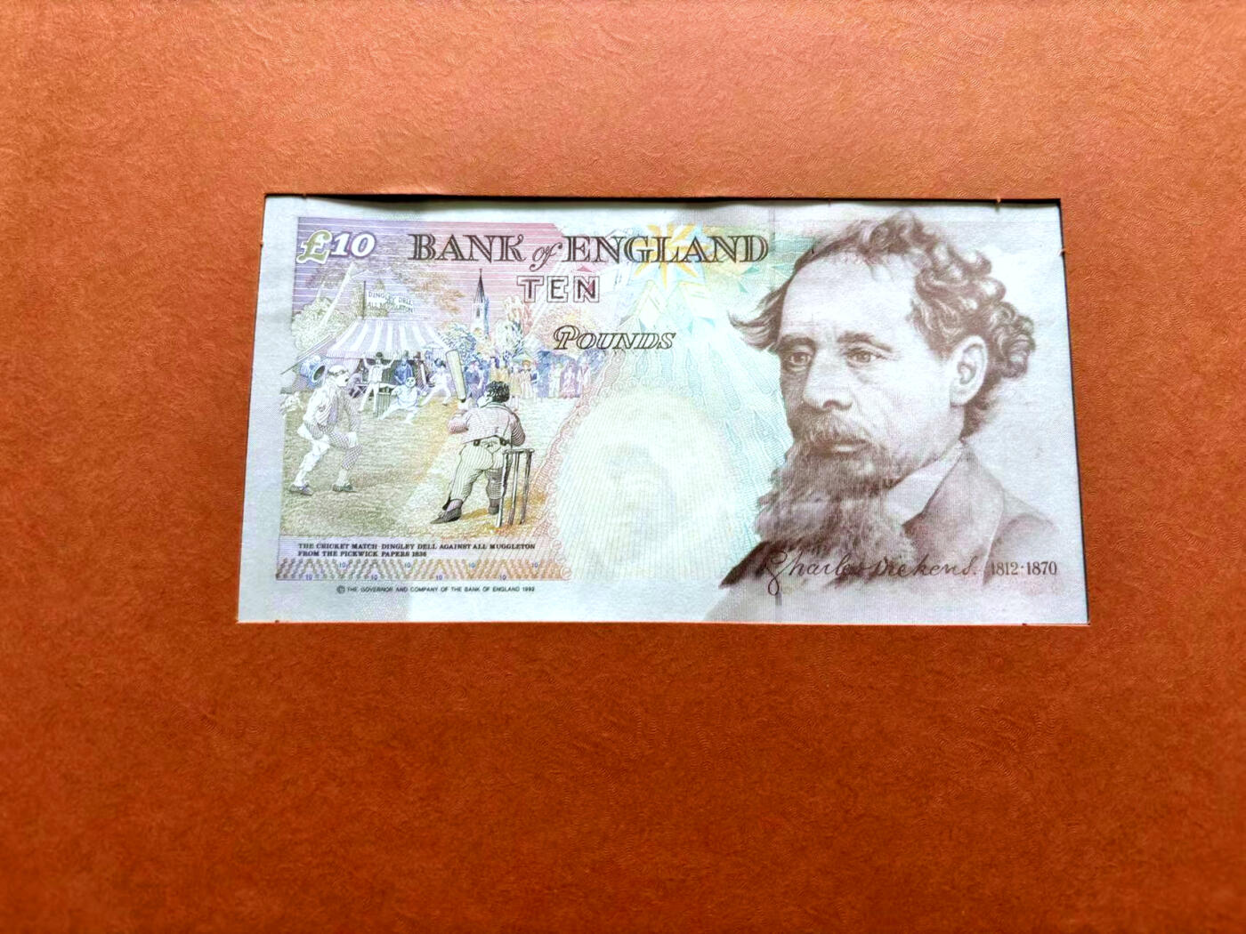 【Blue Auction】✨世界纸币精拍第503期【精】 【原装带册 全同号无47】英国 D序列-E序列10镑 原装品相（轻微瑕疵）含A01首发冠