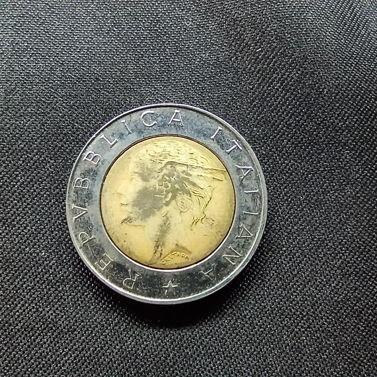 邮泉阁限时拍卖第十二场 各国硬币专场 意大利1996年500里拉纪念币