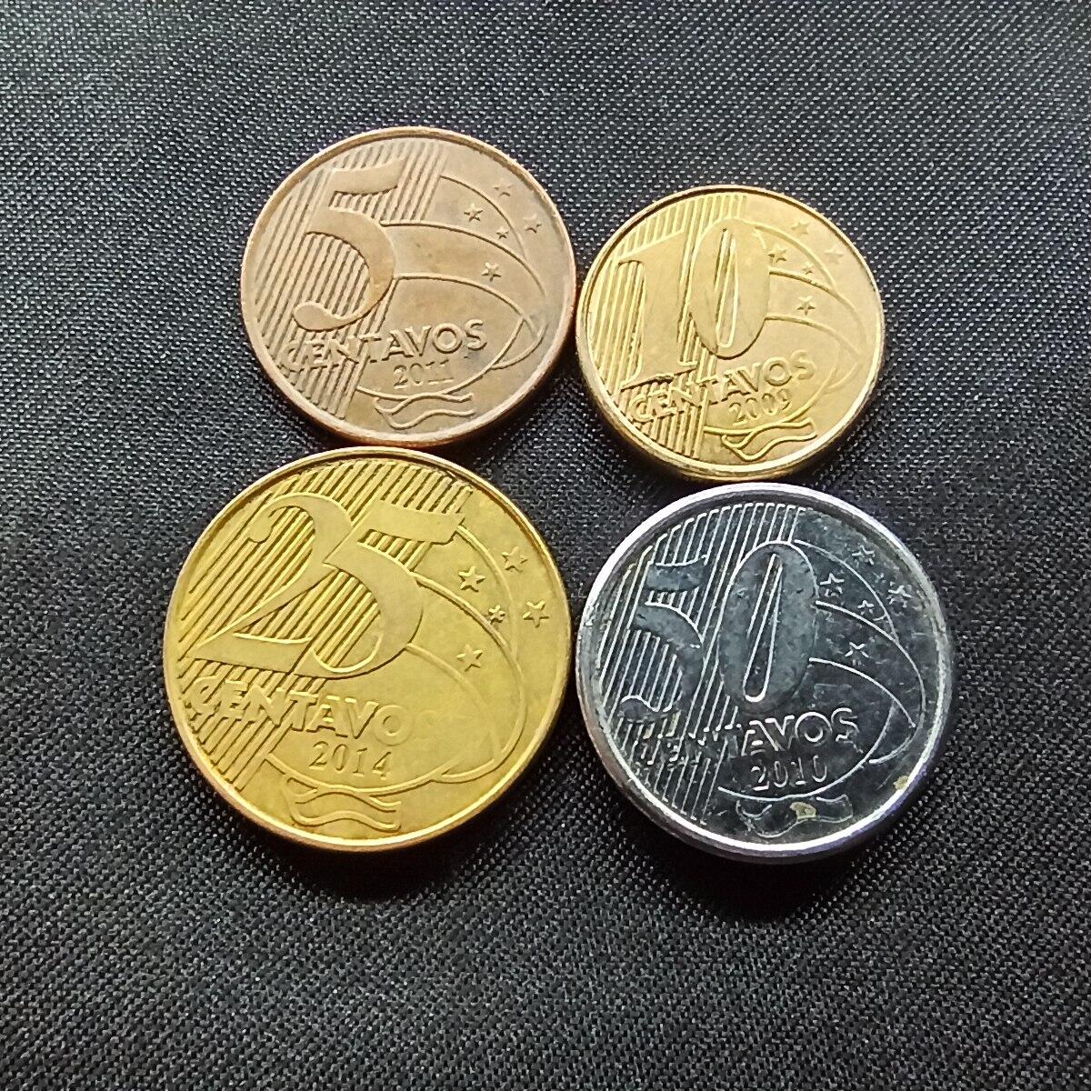 邮泉阁限时拍卖第十二场 各国硬币专场 巴西4枚