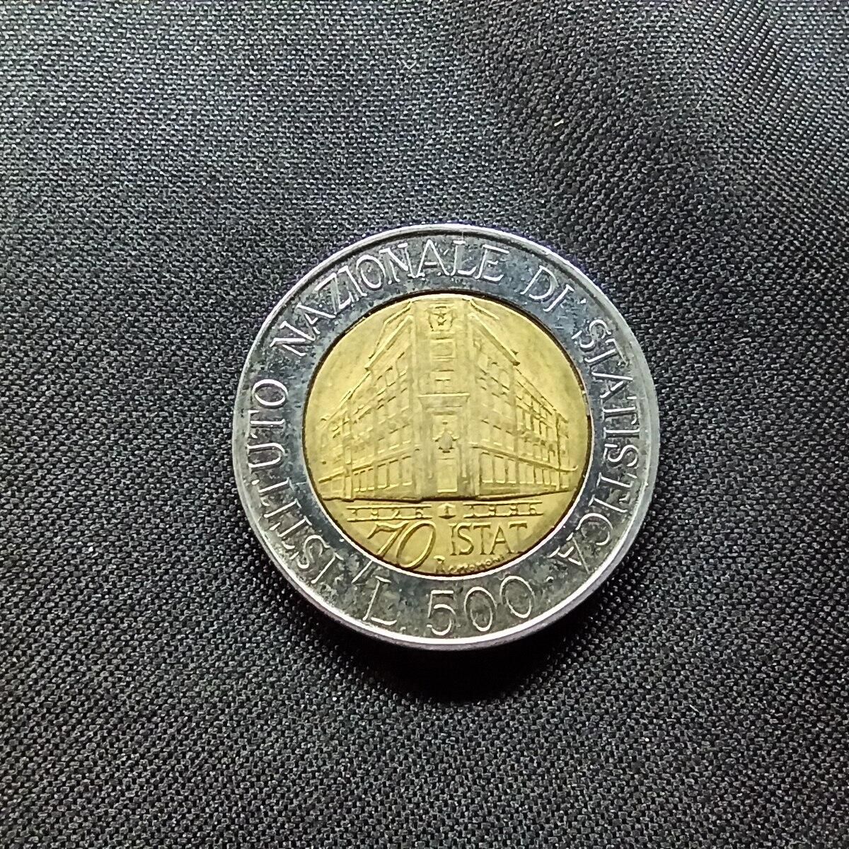 邮泉阁限时拍卖第十二场 各国硬币专场 意大利1996年500里拉纪念币