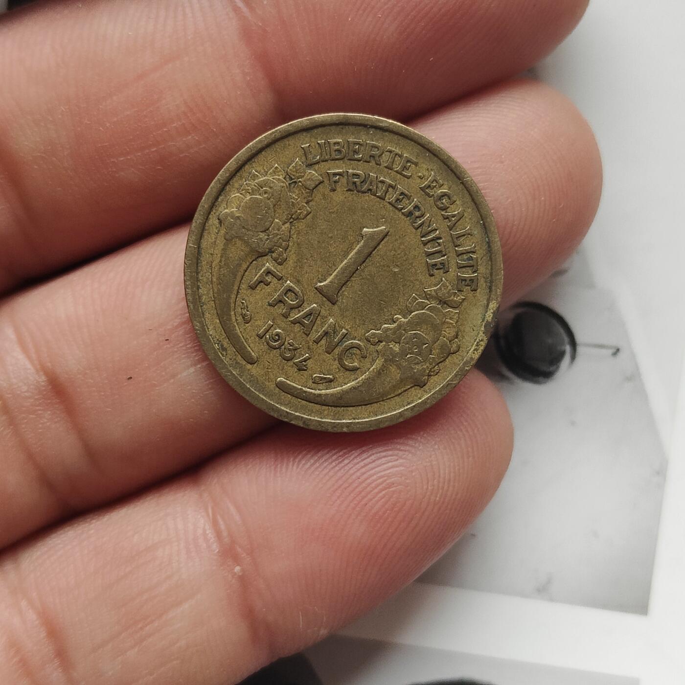 英雄古币捡漏专场第一期无押金可累计捡漏，全场50包邮，偏远地区除外。 法国一法郎